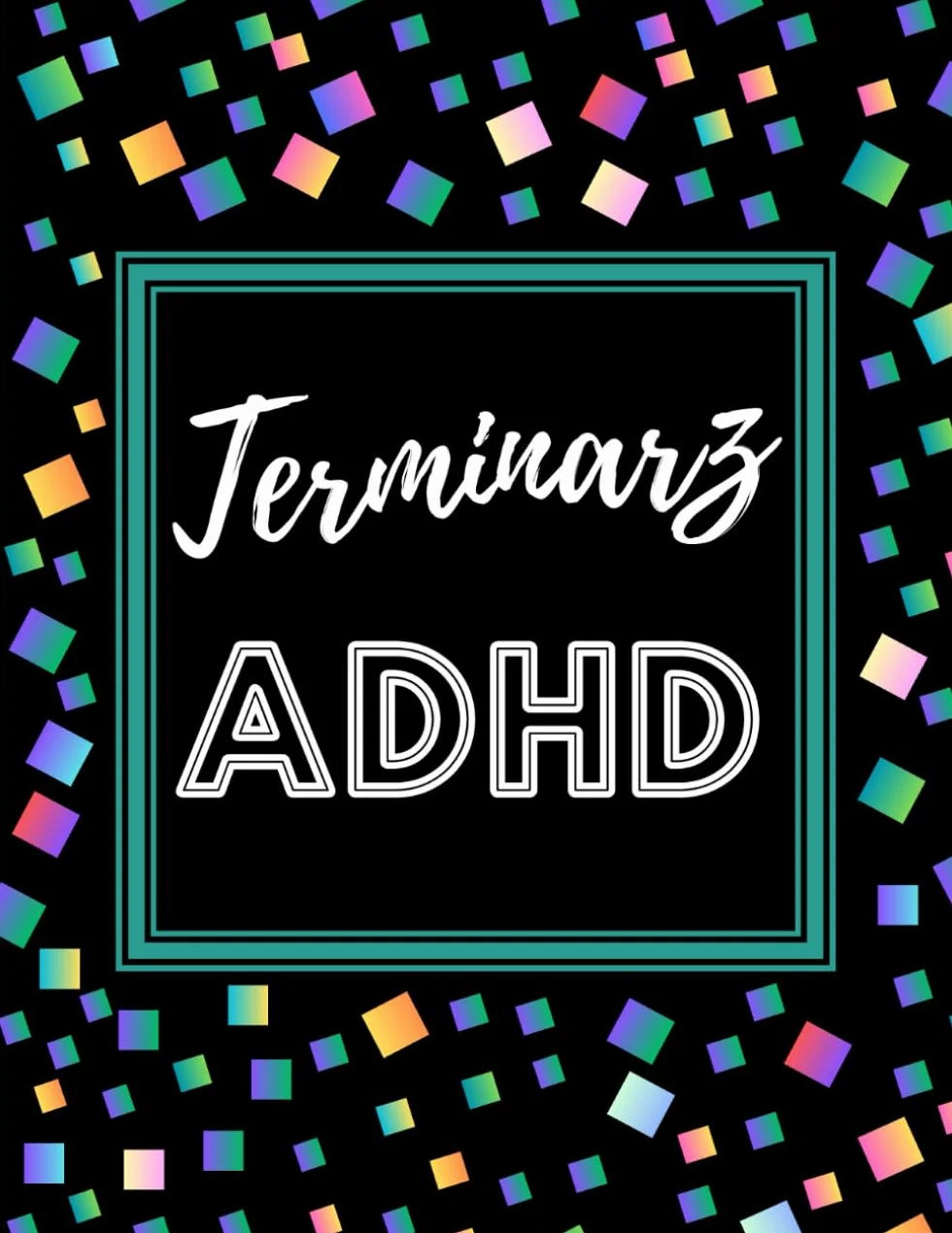 Terminarz ADHD: Dzień pod kontrolą - listy rzeczy do zrobienia, prezent dla zapracowowanych, planer dla aktywnych