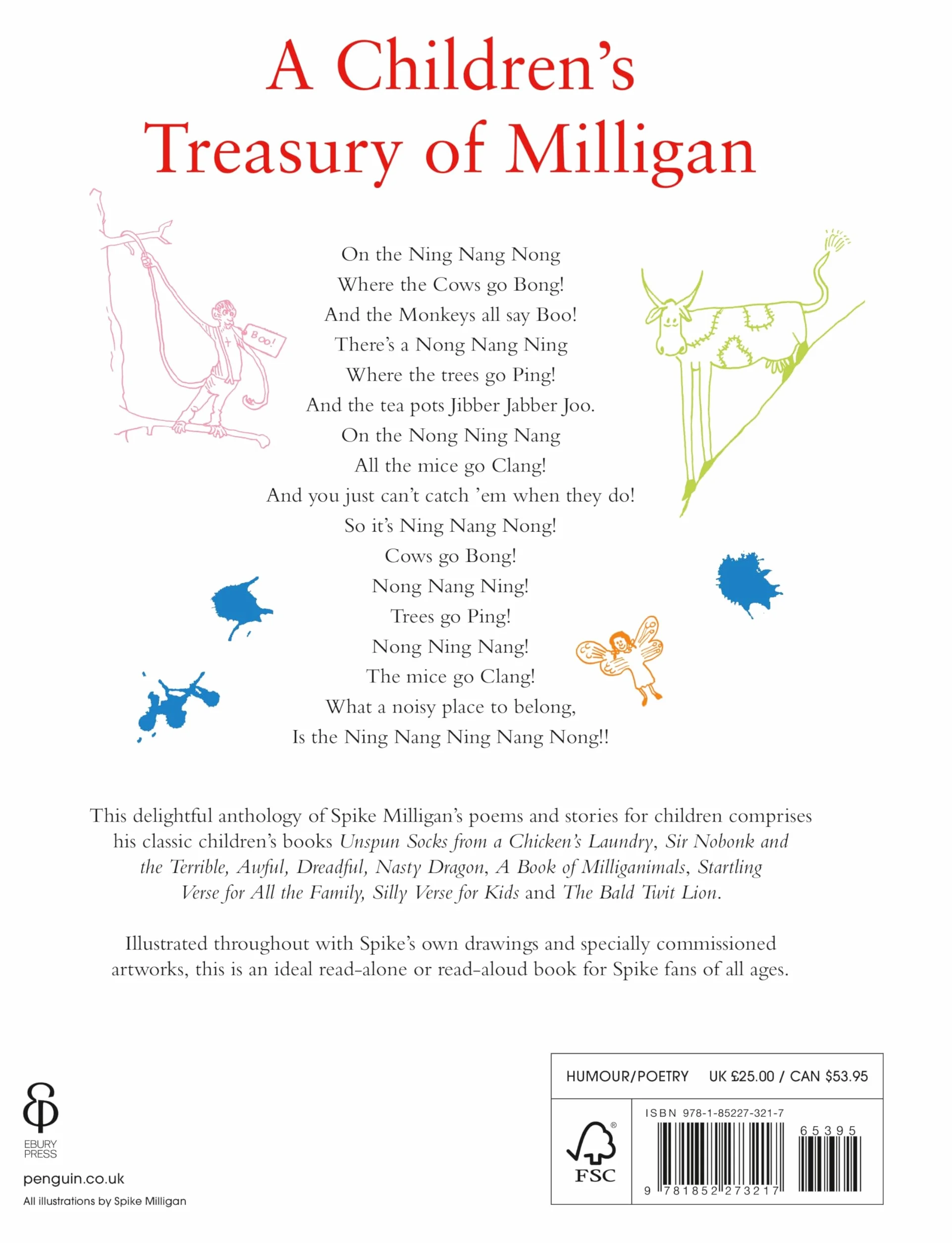 A Children's Treasury of Milligan: Classic Stories and Poems by Spike Milligan
