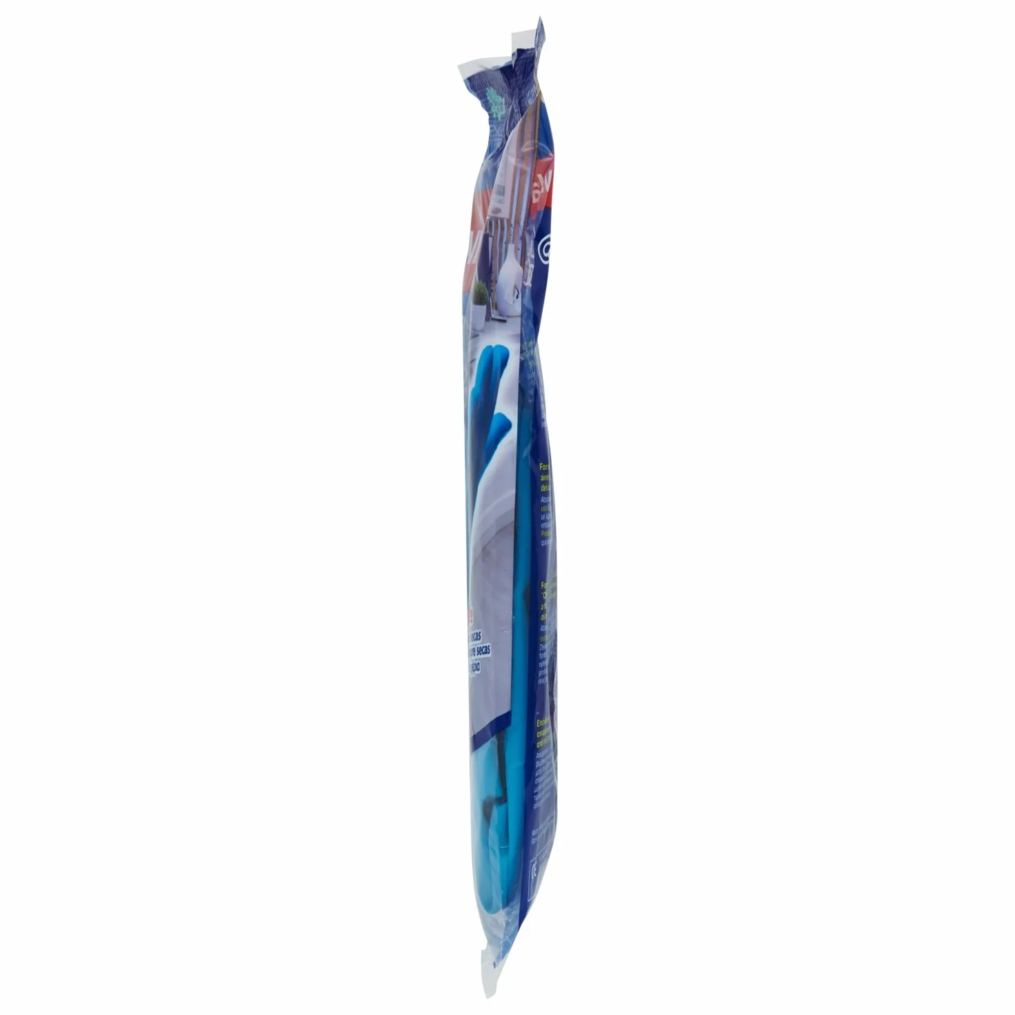 Vileda 1500466 Gumowe Rękawiczki do Czyszczenia, M (Średni), Niebieski, 1 Para (2 Sztuki)