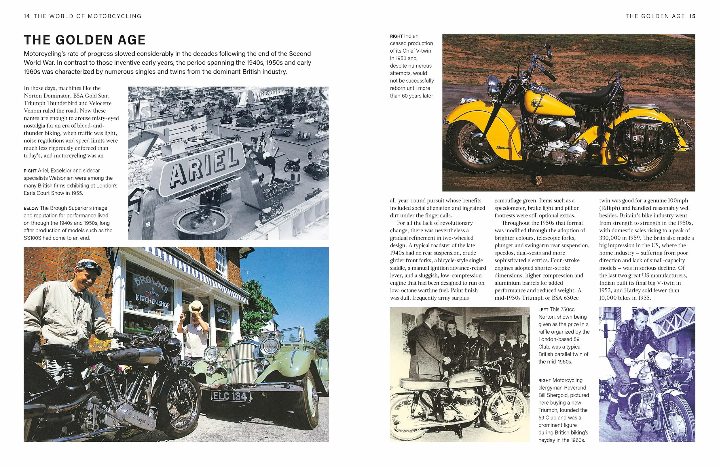 The Illustrated Encyclopedia of Motorcycles: The Complete Guide to Motorbikes and Biking, with an A-Z of Marques and More Than 850 Superb Photographs