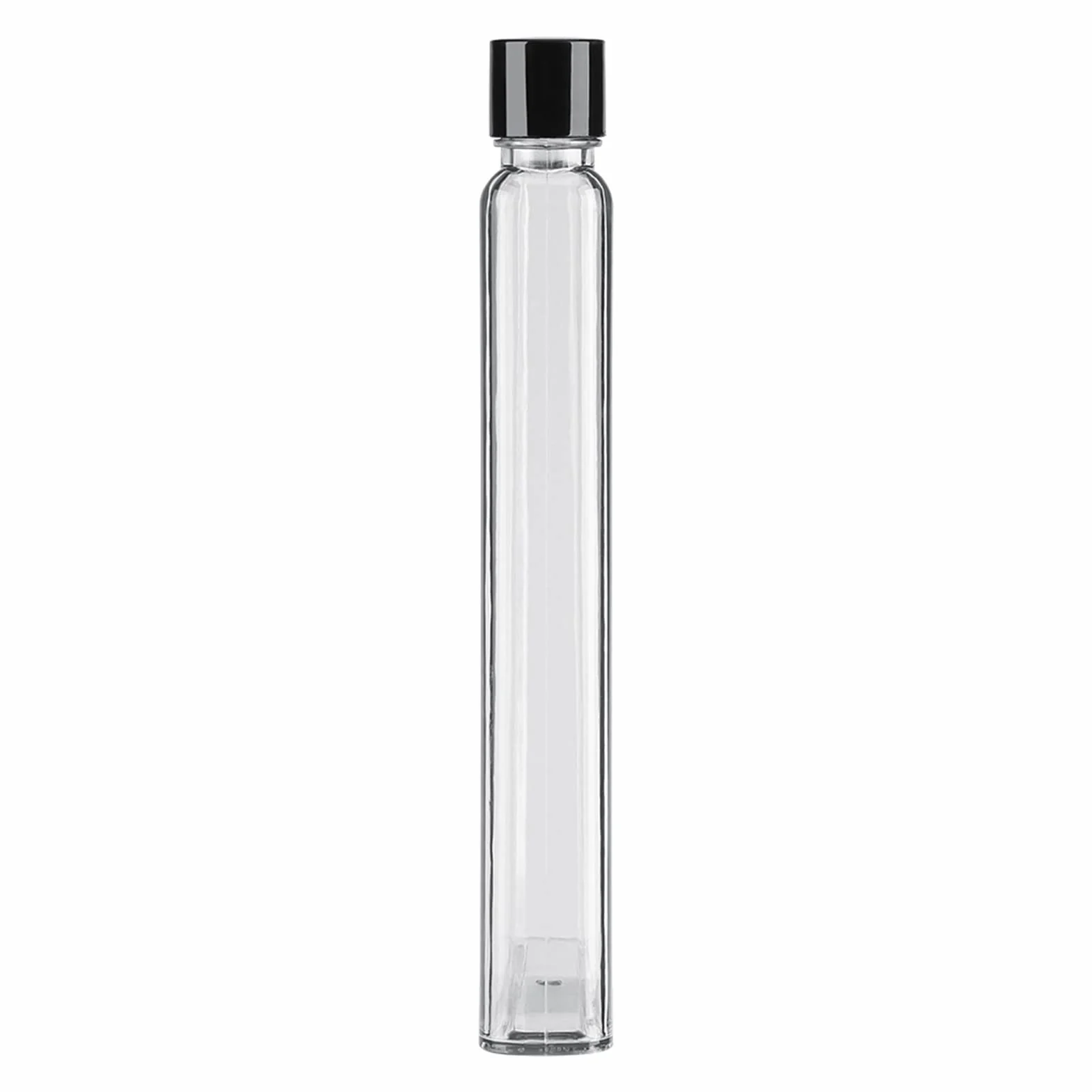 MAGT Plastikowa butelka na wodę 750 ml płaska szczelna przezroczysta