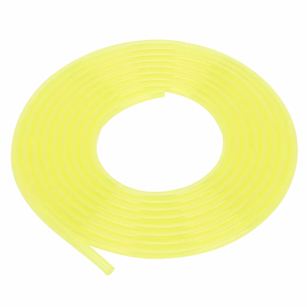 3 metry żółty wąż paliwowy rura paliwowa plastik rura benzynowa rura benzynowa rura paliwowa piły łańcuchowe do trawy kosiarka akcesoria (3 * 5 mm)