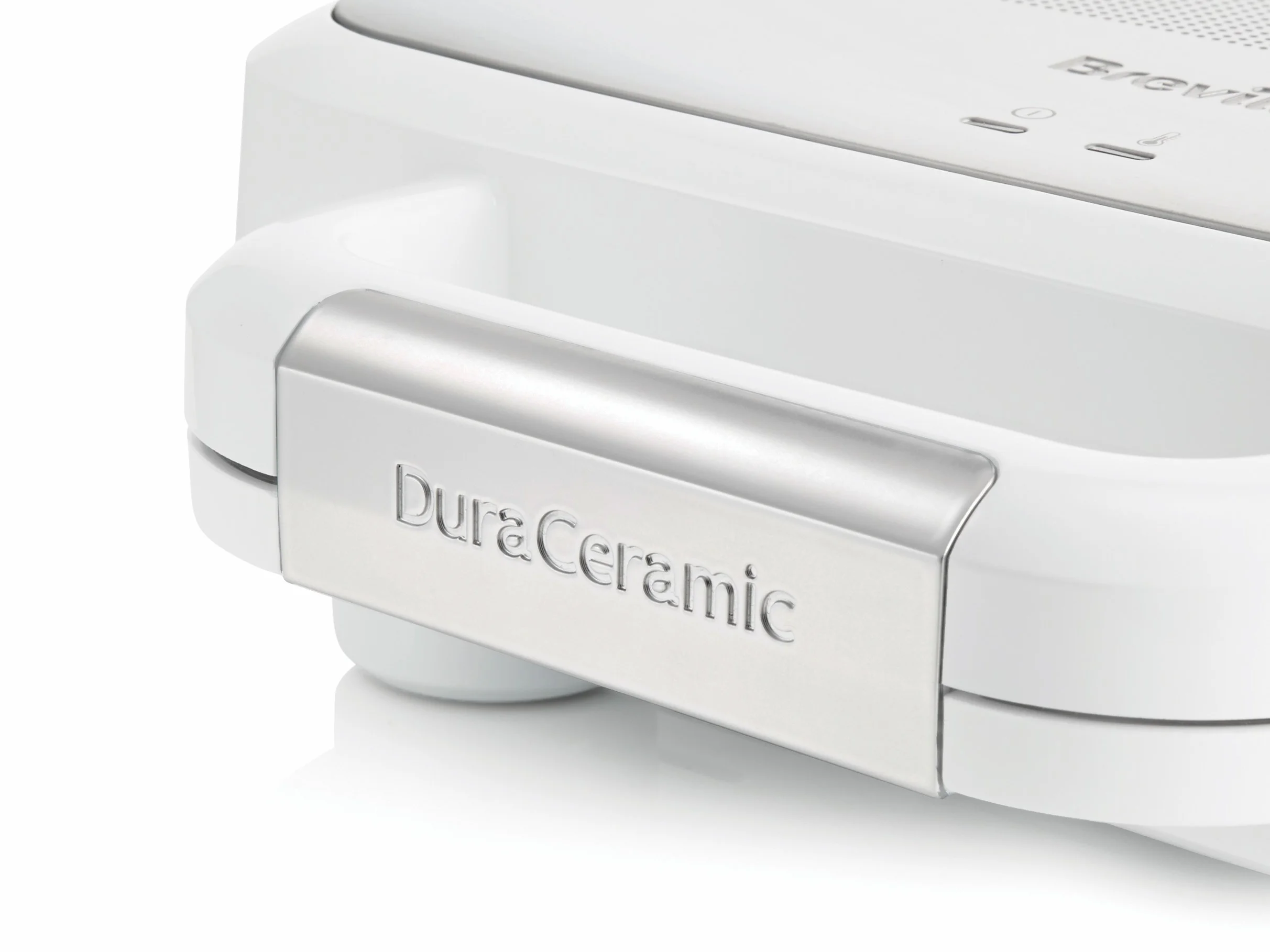 Breville VST074X DuraCeramic Opiekacze Do Kanapek, Stal Nierdzewna, 850 W, L, Szary