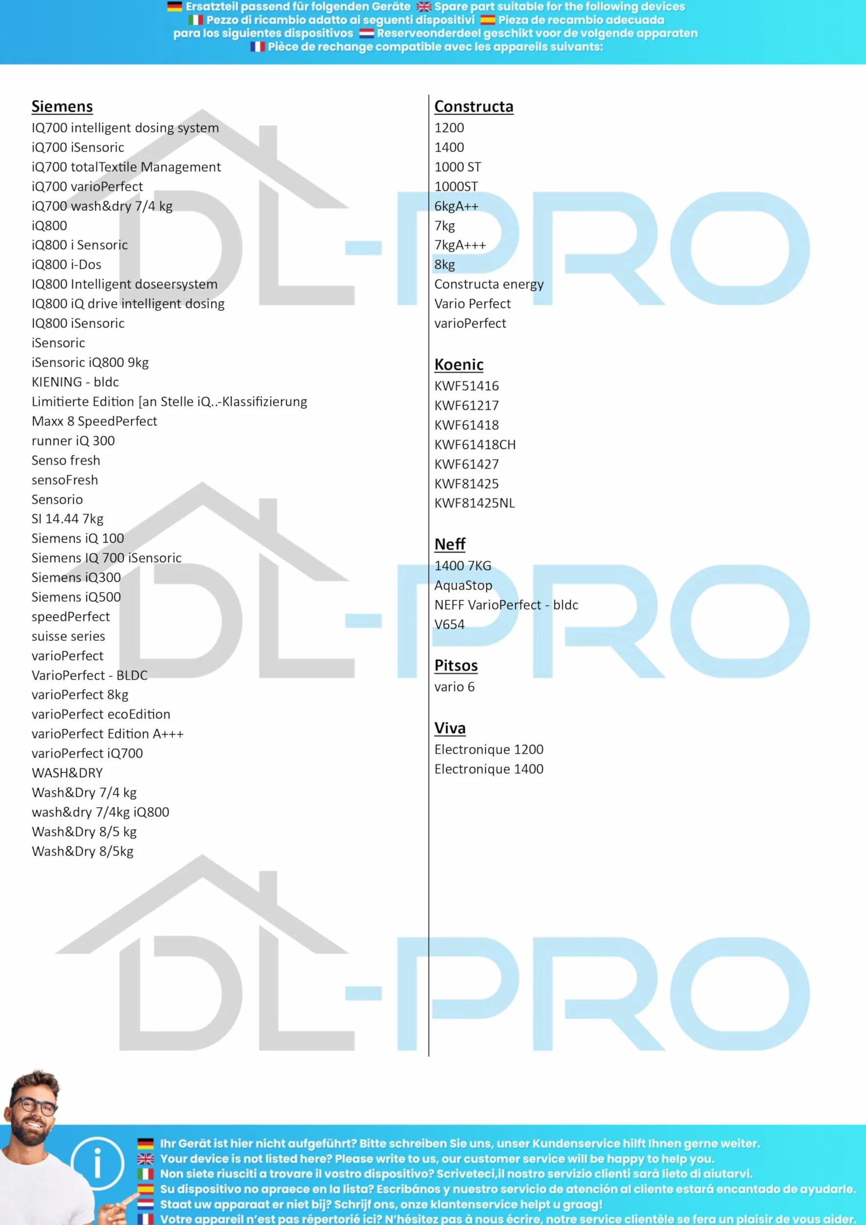DL-pro Środek czyszczący do pralki Bosch Siemens 311926 00311926 środek czyszczący 200 g do zastosowania w pralce