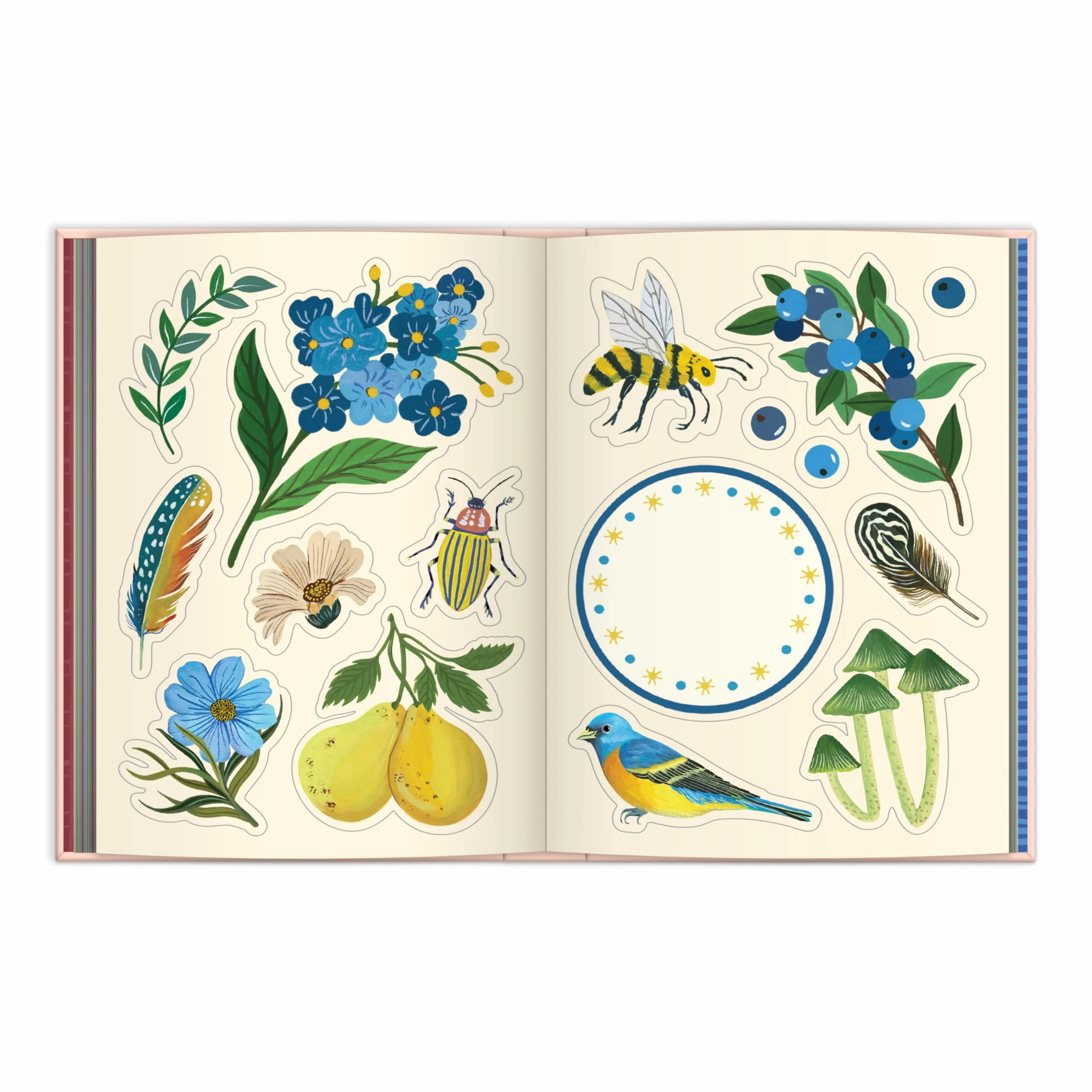 Art of the Forest Sticker Book