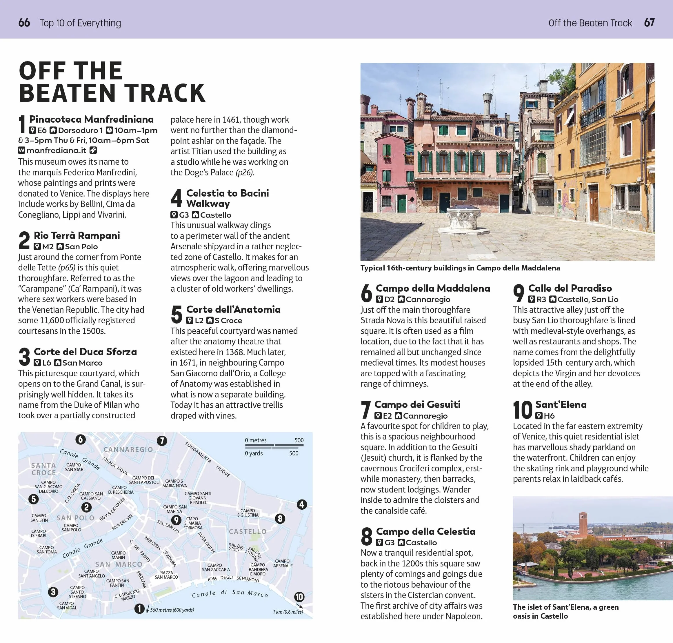 DK Top 10 Venice: Top 10 lists for your perfect trip, plus an all-weather folded map