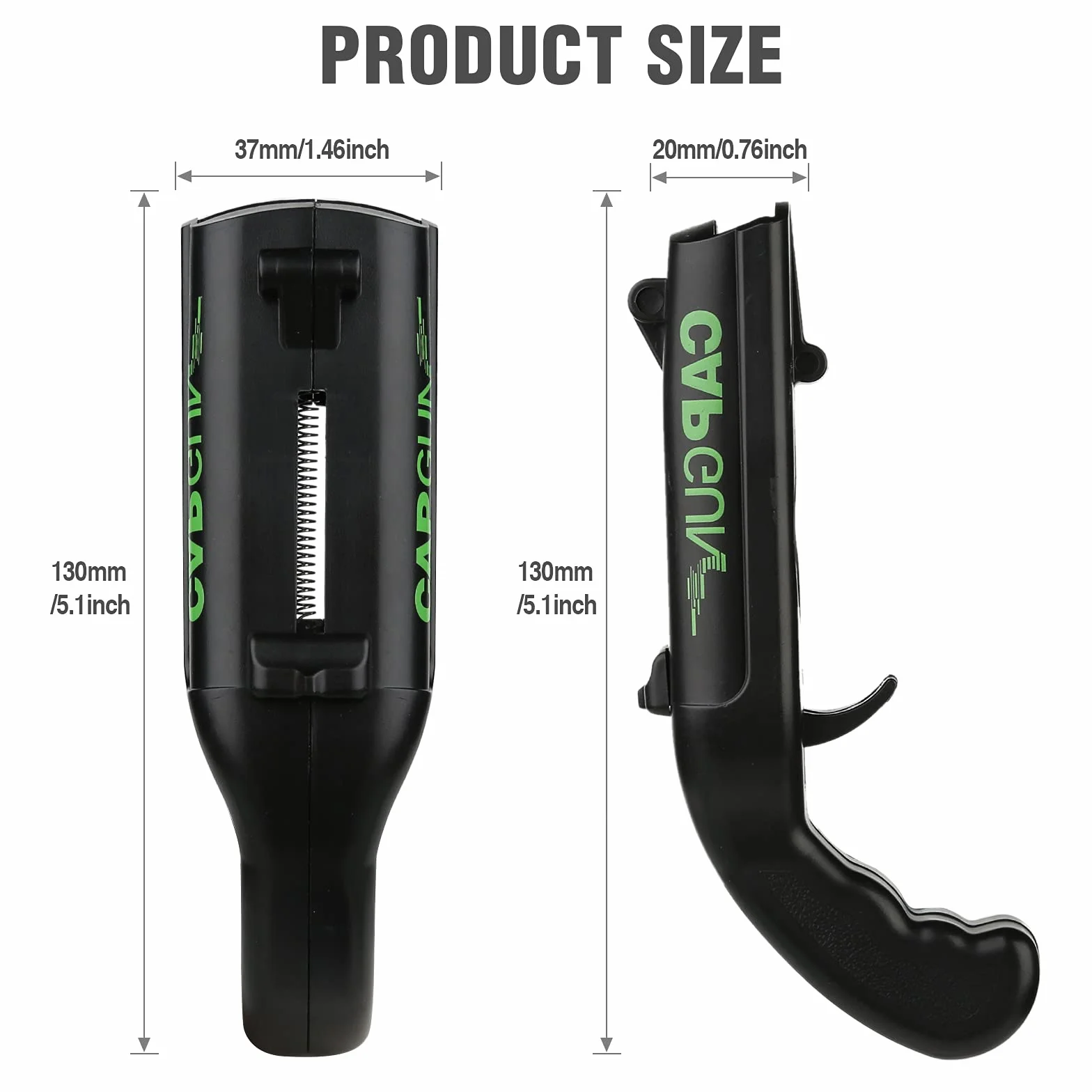 Cap Gun Otwieracz do butelek 2 opakowania otwieraczy do piwa, zabawny korek do butelki, dzbanek, pistolet na pokrywkę piwa do domu, baru, imprezy, drinka bożonarodzeniowego (czarny)
