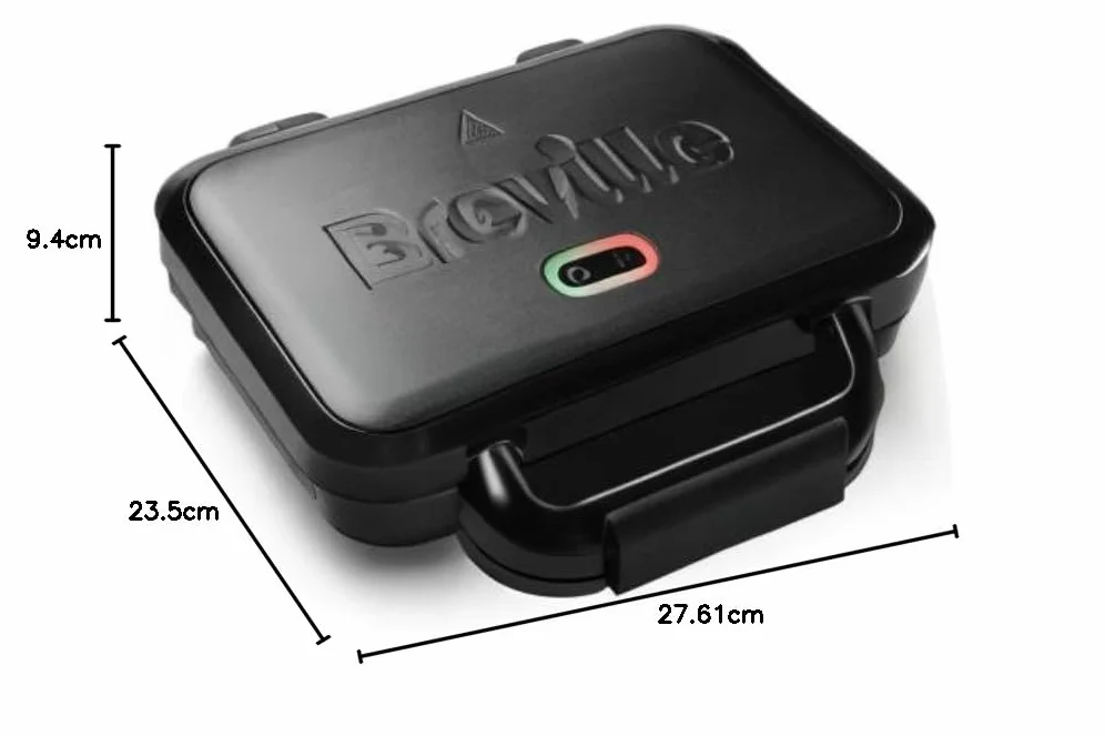 Breville Ultimate Toster, Czarny, ‎31.7 x 26.6 x 13.1 cm