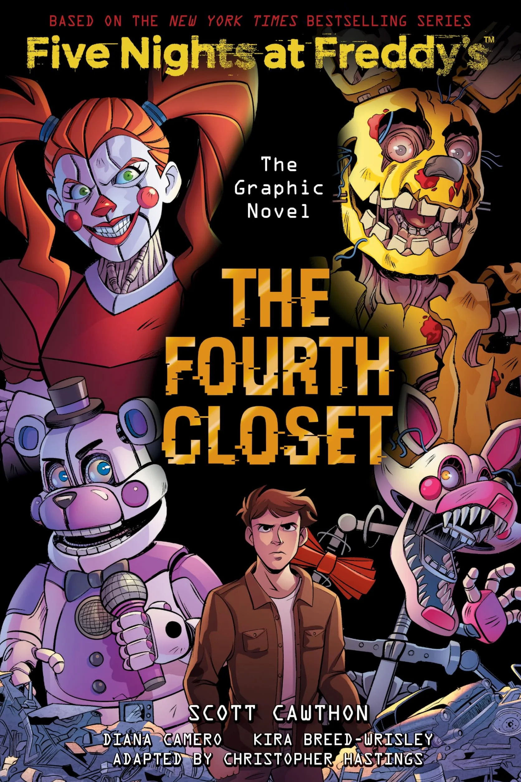 Five Nights at Freddy's Graphic Novel Trilogy Box Set: The Fourth Closet / the Twisted Ones / the Silver Eyes: 1-3