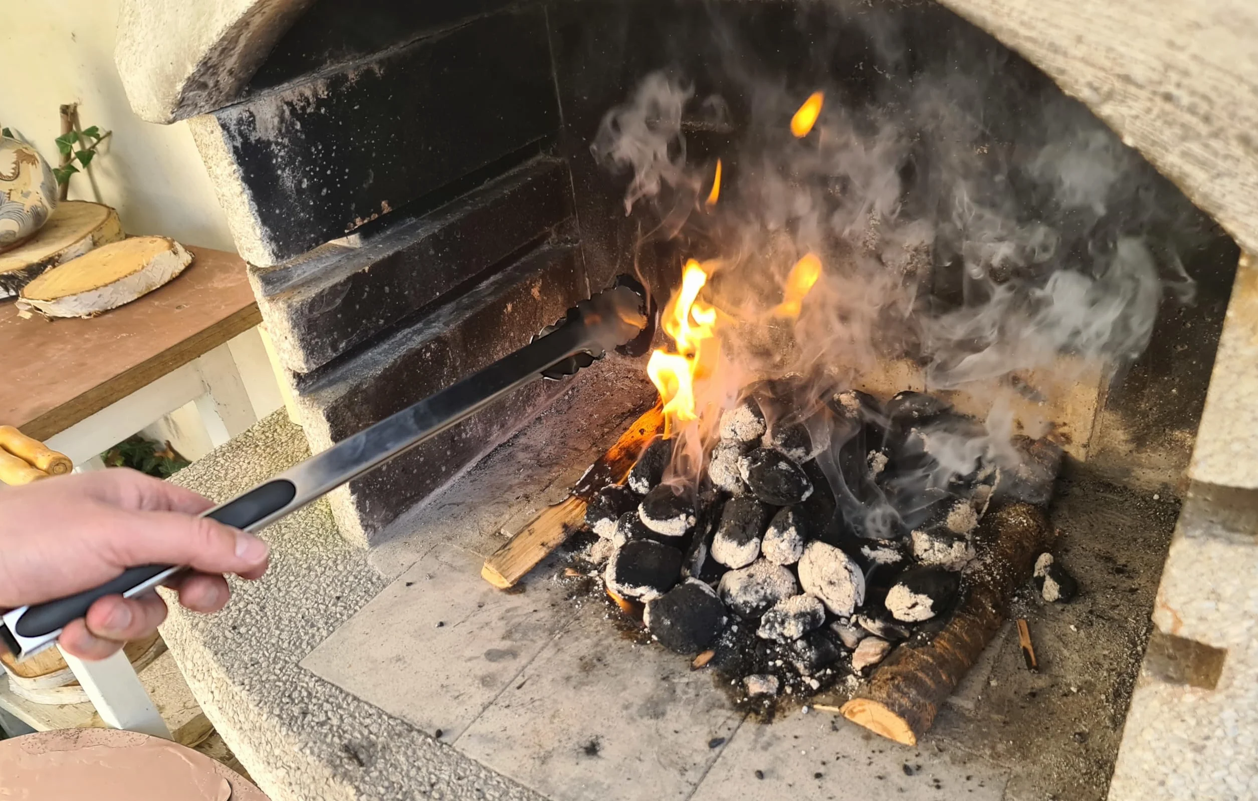 Szczypce do Grilla ze Stali Nierdzewnej z Blokadą, Duże Kuchenne Szczypce do Grillowania, Silikonowy Uchwyt Antypoślizgowy, Łatwe Czyszczenie - długość: 40 cm