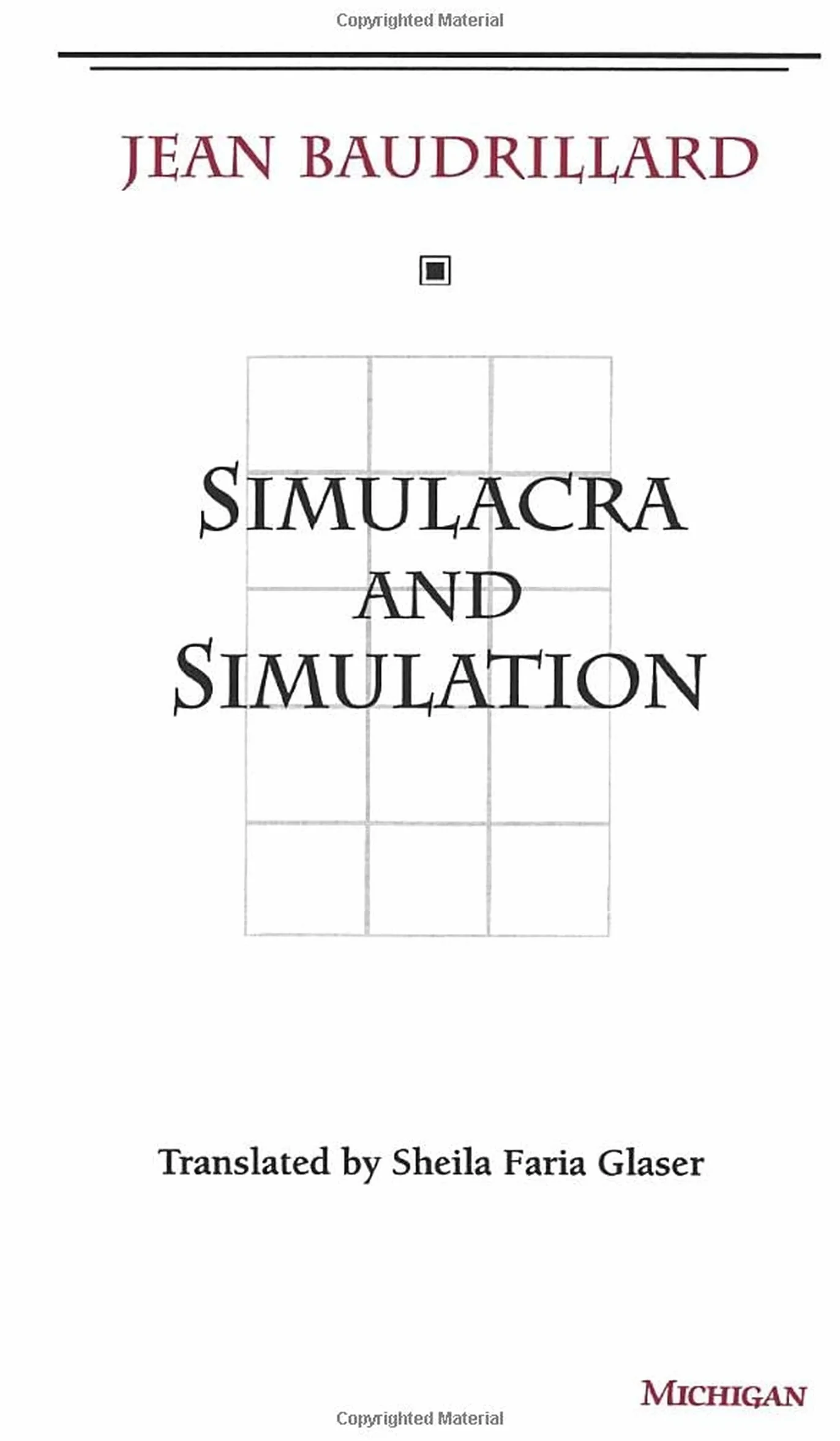 Simulacra and Simulation