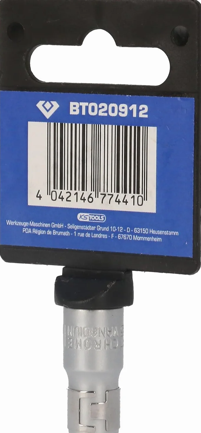 BRILLIANT TOOLS BT020912 Adapter do bitów 1/4" [Powered by KS TOOLS]