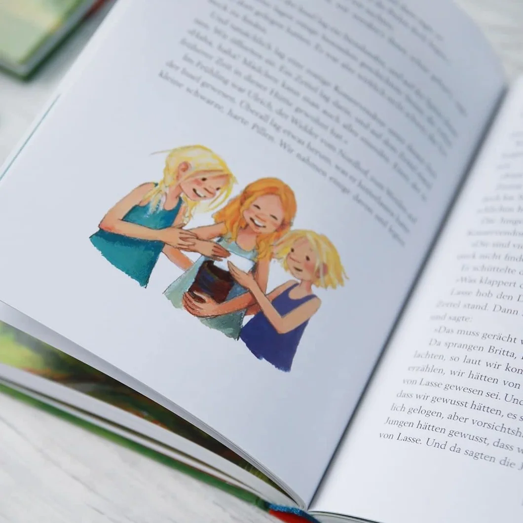 Wir Kinder aus Bullerbü. Alle Abenteuer in einem Band: Modern und farbig illustriert von Katrin Engelking: 1-3