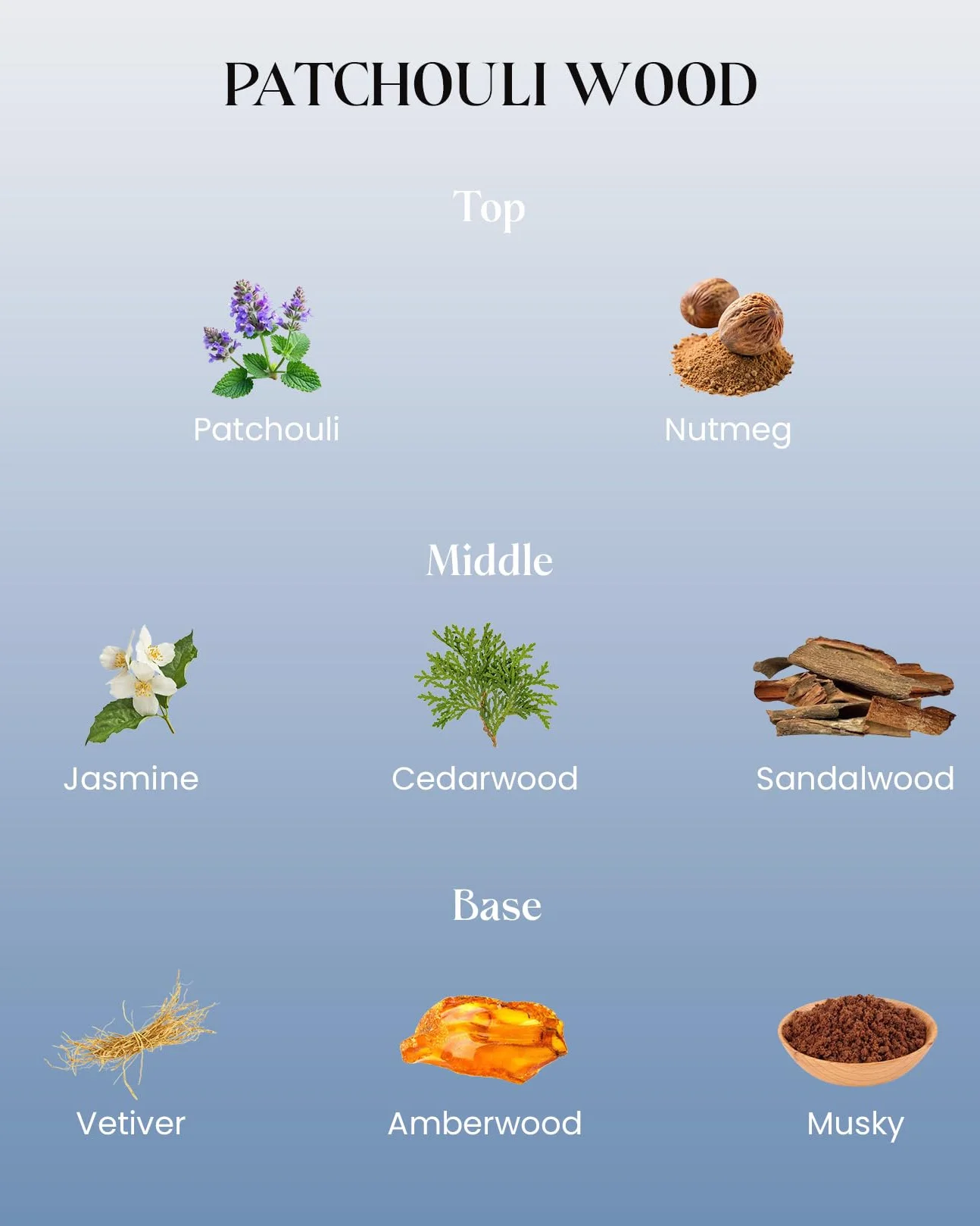 M&SENSE Świeca Zapachowa Drewno Paczuli,300g, 60 Godzin Palenia, Naturalny Wosk Sojowy, Nietoksyczna, Intensywny Drzewny Zapach, Długotrwałe Spalanie, Dekoracja Domowa i Prezent na Nowe Mieszkanie