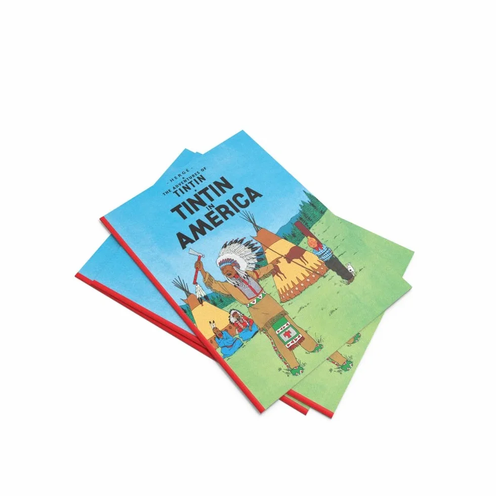 Tintin in America: The Official Classic Children’s Illustrated Mystery Adventure Series (The Adventures of Tintin)