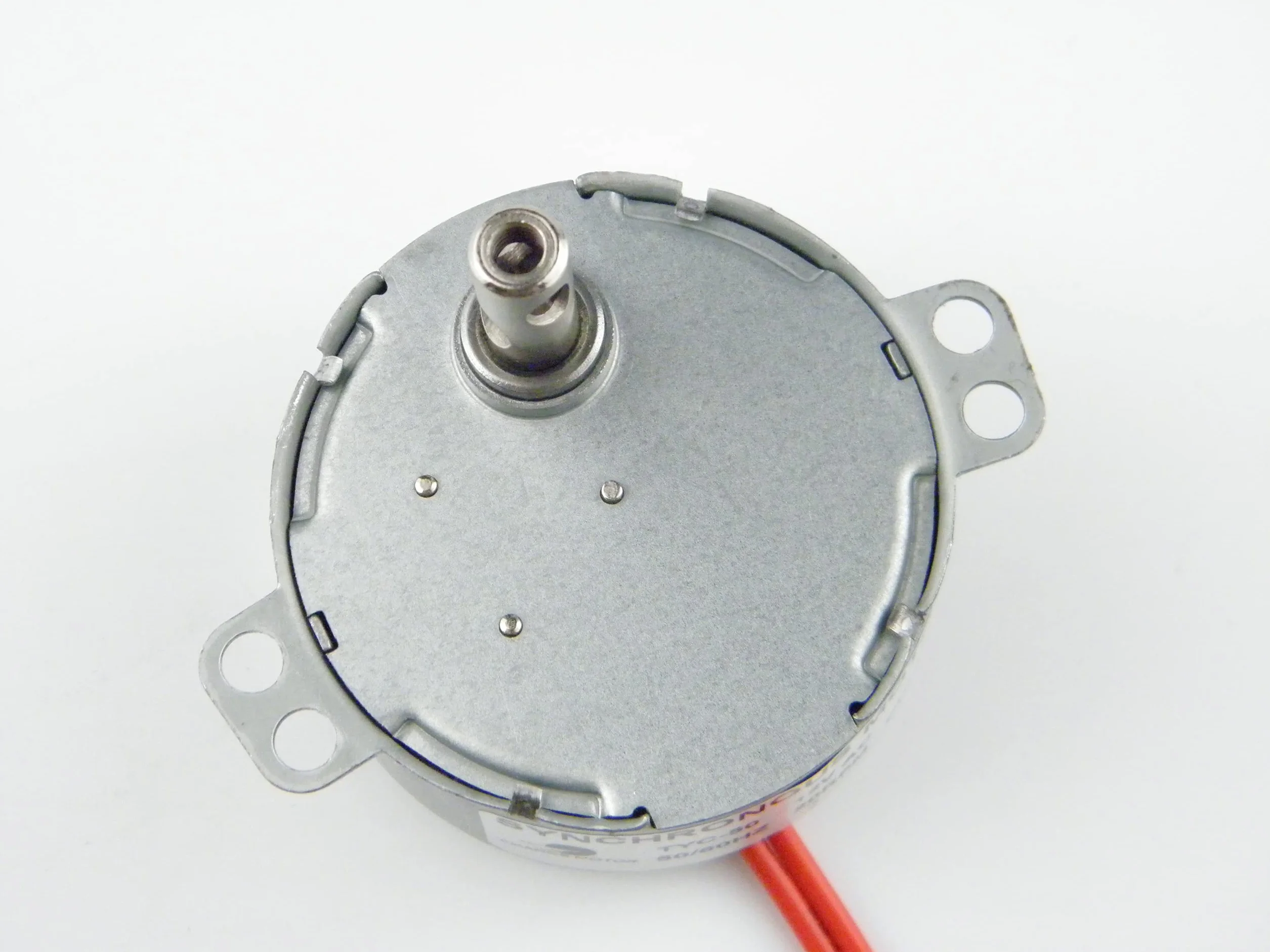 CHANCS Elektryczny silnik synchroniczny z przekładnią TYC-50 AC 220 V 15-18 obr./min CCW duży moment obrotowy, mały silnik AC do kominka elektrycznego, kuchenki mikrofalowej