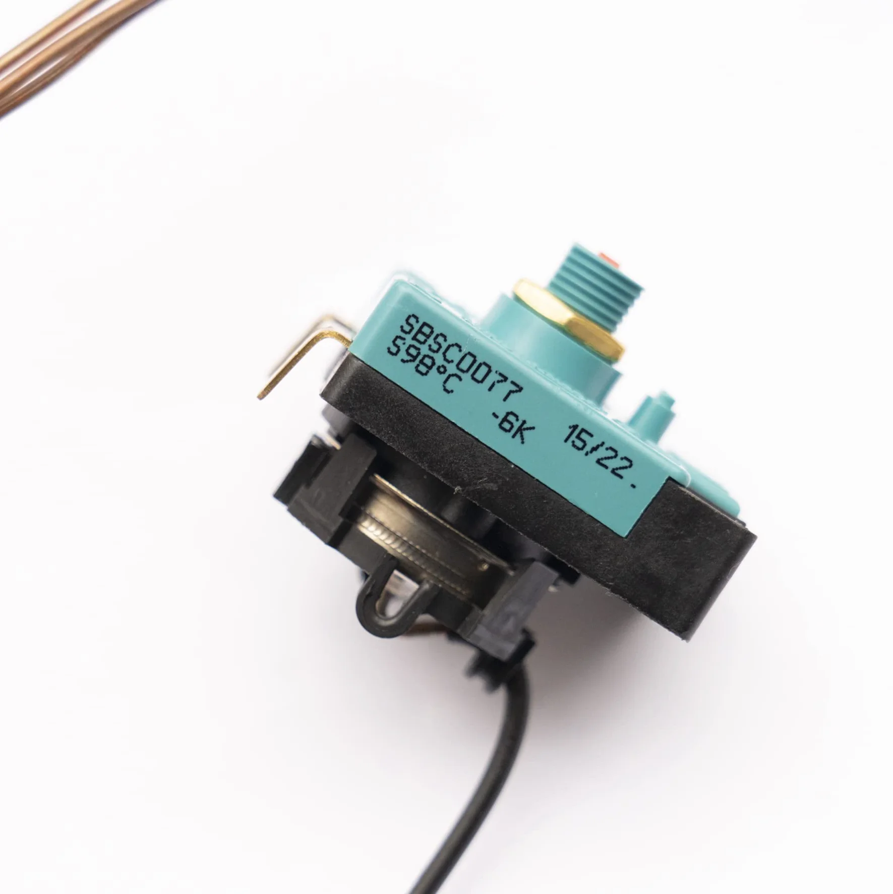 Termostat bezpieczeństwa 98°C COTHERM element grzejny bojler ciepła woda 60 cm długość rury SBSC0077