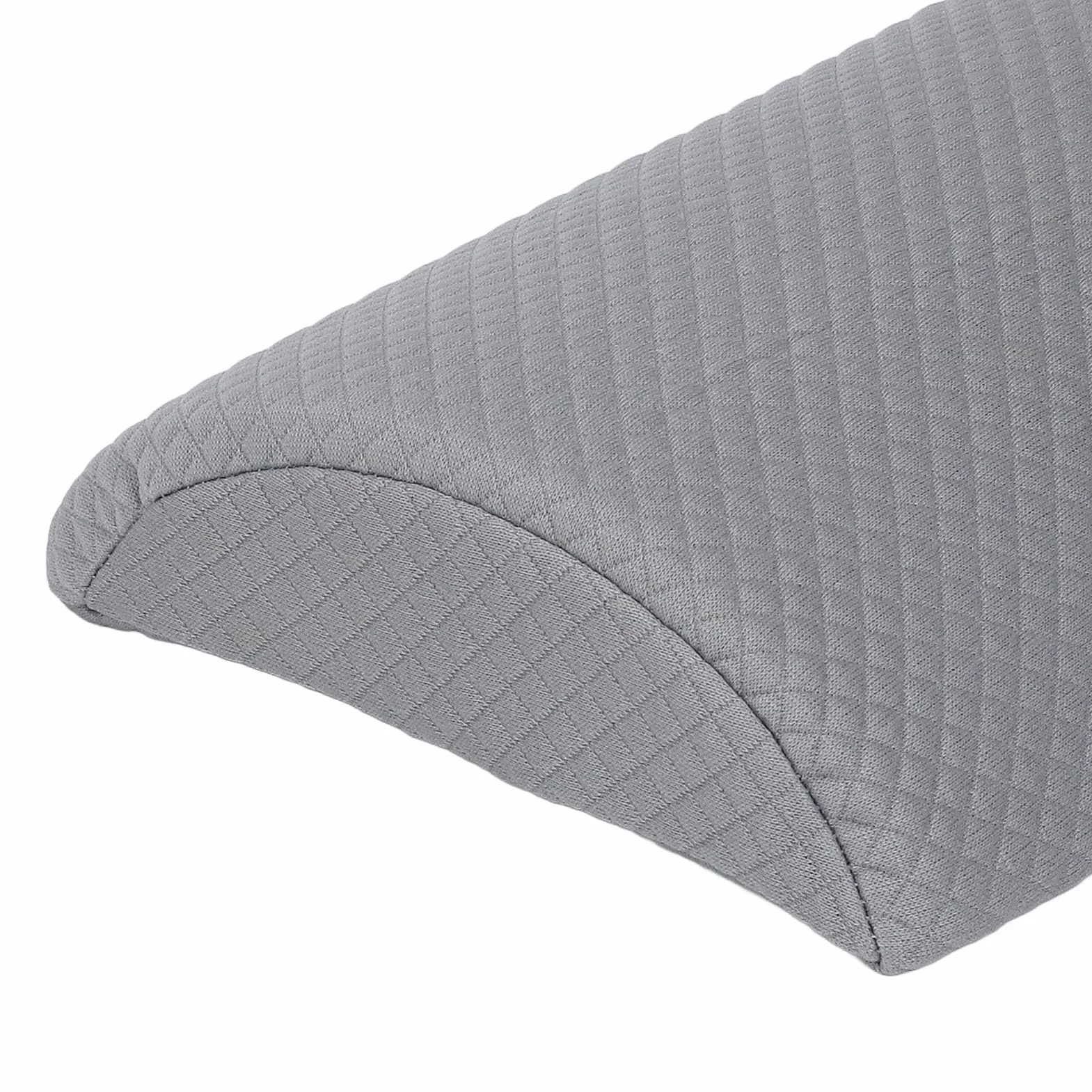 Poduszka lędźwiowa ergonomiczna z podporą kręgosłupa uniwersalna miękka opora pleców dla kobiet i mężczyzn wygodne ułożenie codzienne wsparcie lędźwiowe