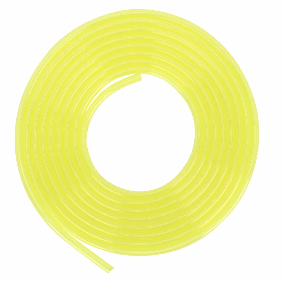 3 metry żółty wąż paliwowy rura paliwowa plastik rura benzynowa rura benzynowa rura paliwowa piły łańcuchowe do trawy kosiarka akcesoria (3 * 5 mm)