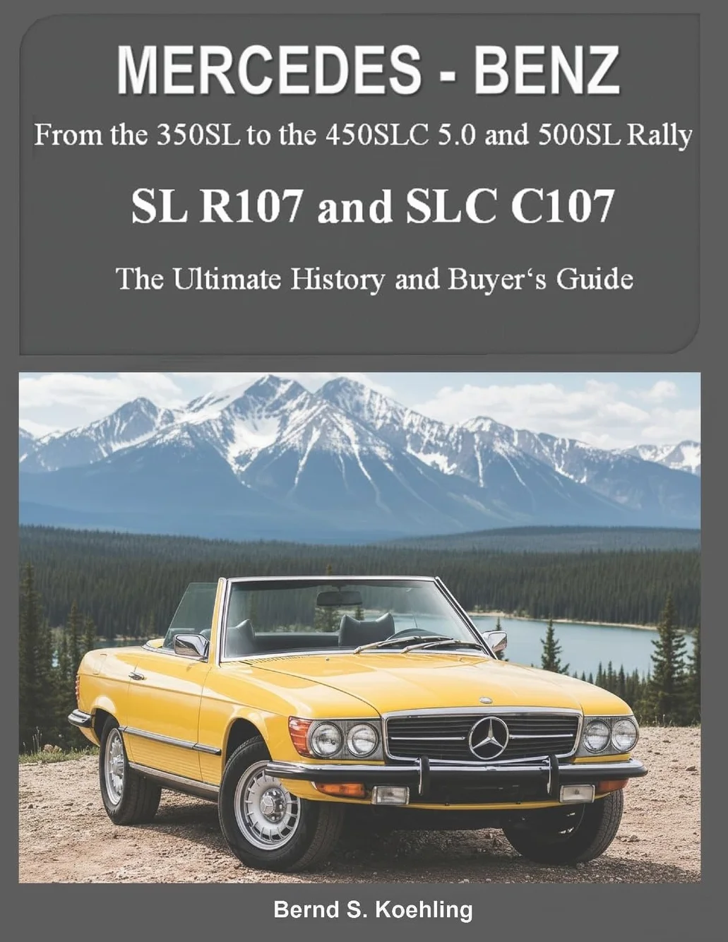 MERCEDES-BENZ, The modern SL cars, The R107 and C107: From the 350SL/SLC to the 560SL and 500 Rally: 1