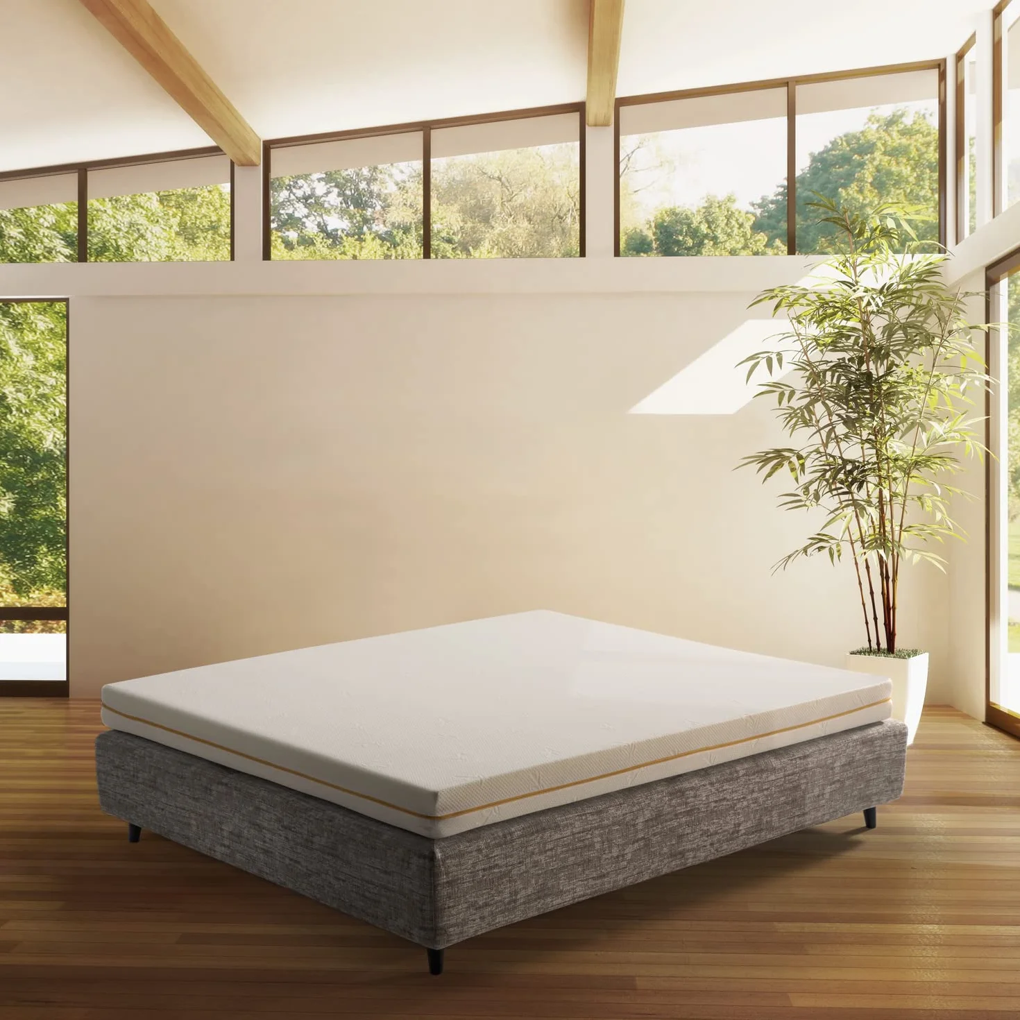 Comfy Line - Półtora miejsca na sofę o wymiarach 140 x 200 h 10 cm, składany materac z pianki ortopedycznej. Odpinana powłoka ze świeżej i oddychającej bawełny.