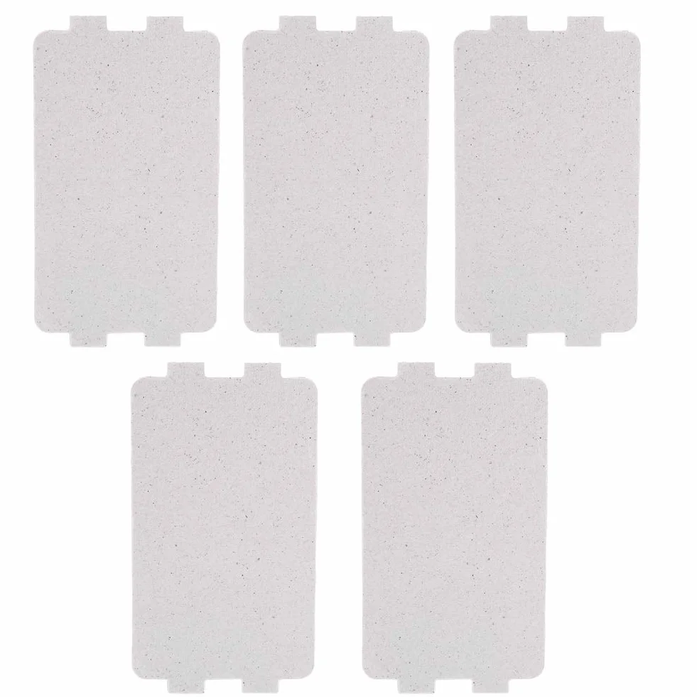 Płyta Mikowa do Kuchenki Mikrofalowej 5 Sztuk 116x64mm Srebrna