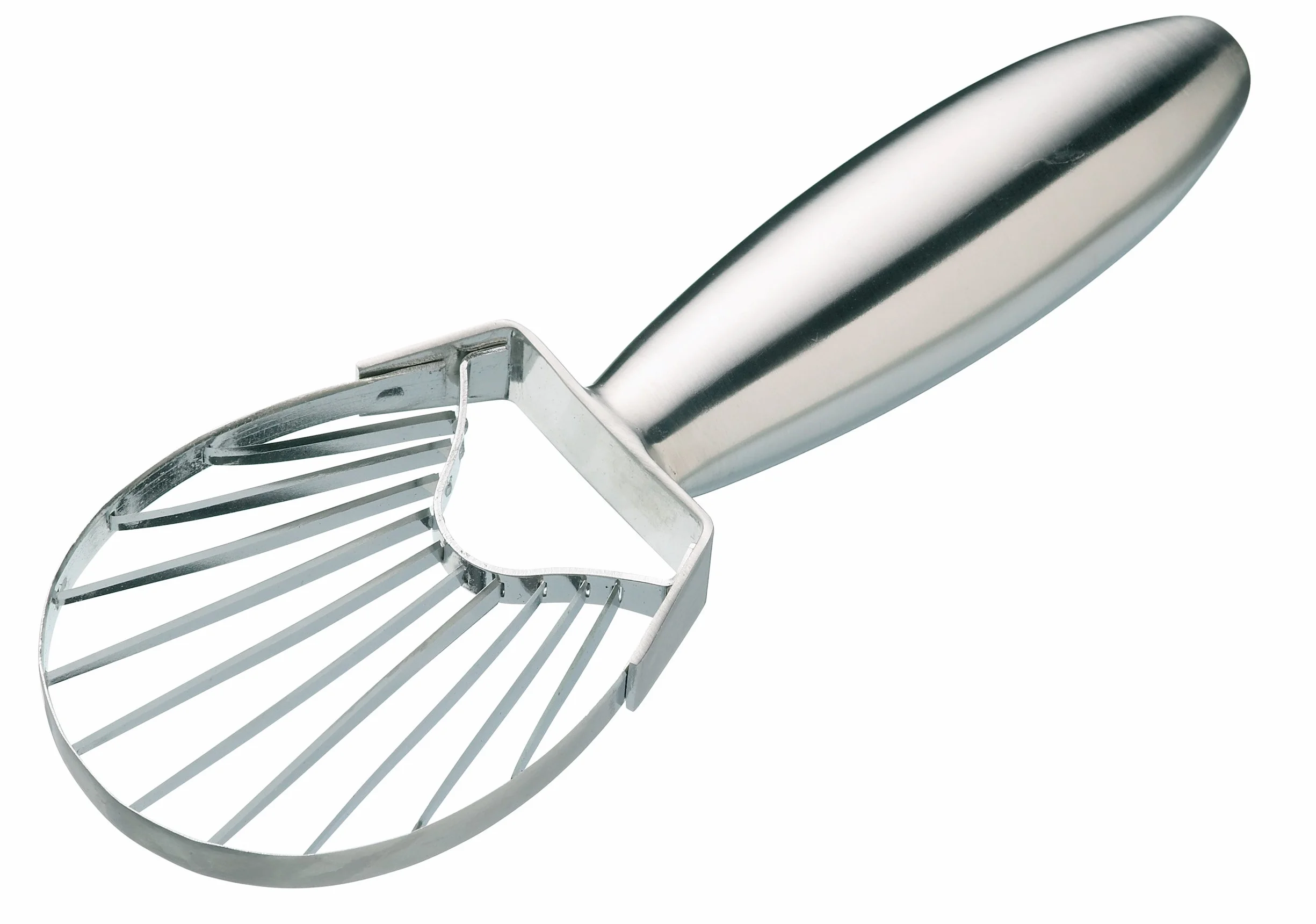 MasterClass Krajalnica i łyżka do awokado ze stali nierdzewnej, 18 cm (7"), srebrna
