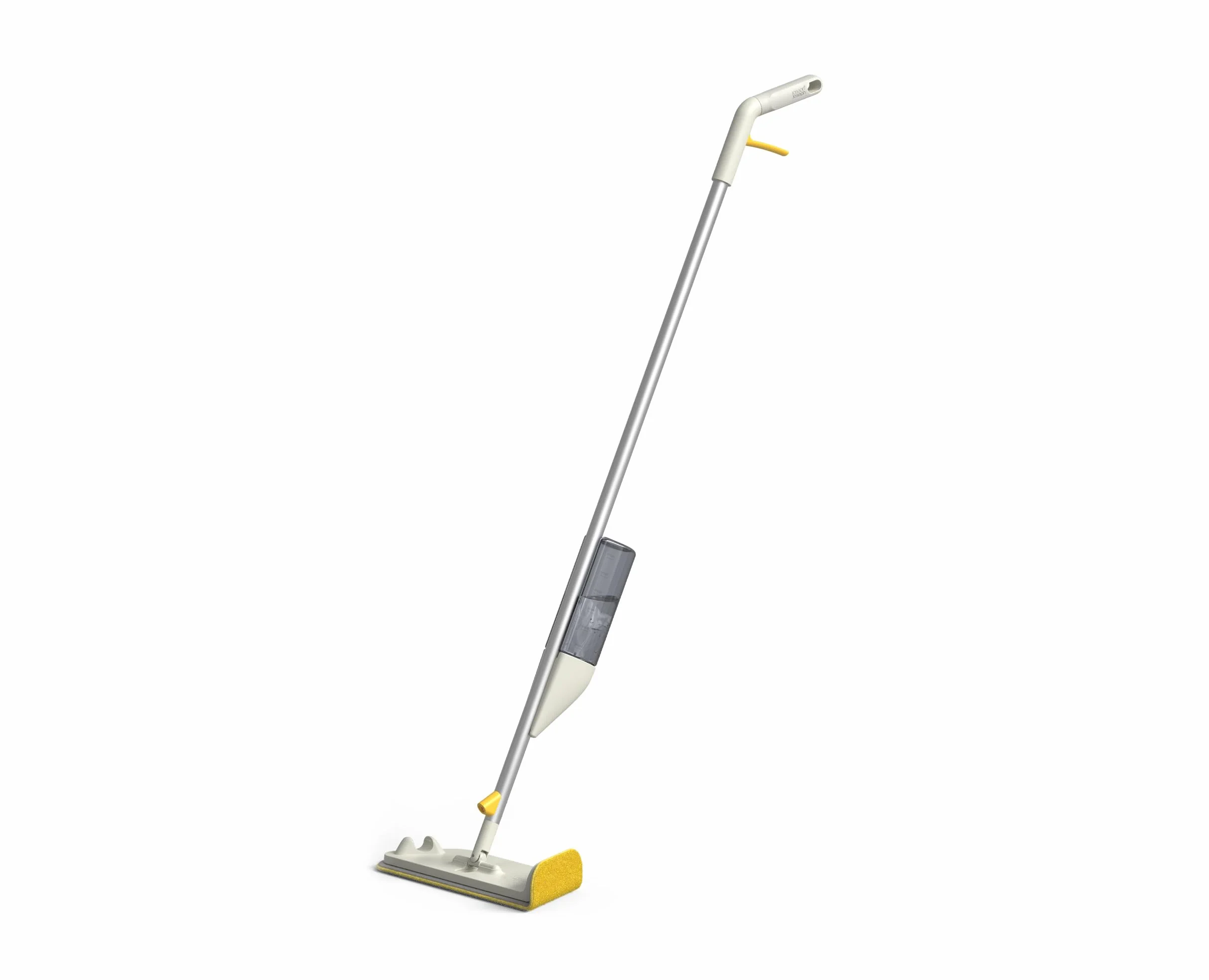Joseph Joseph CleanTech Mop sprayu do czyszczenia podłóg 2w1 z mikrofibrą, butelką napełnianą, łatwy spust, myjka i szorowa