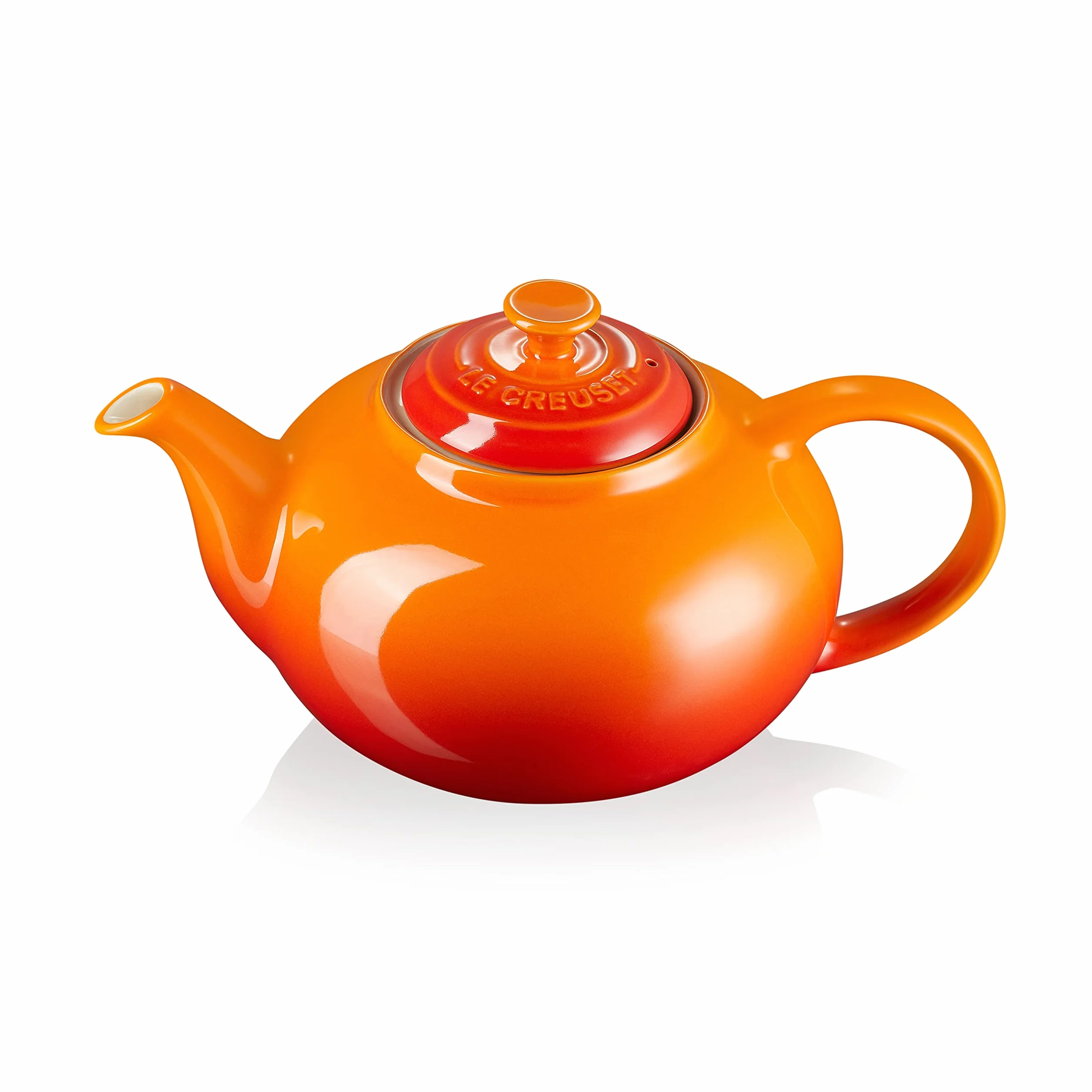 Le Creuset Emaliowany klasyczny czajniczek z kamionki 1,3 l wulkaniczny