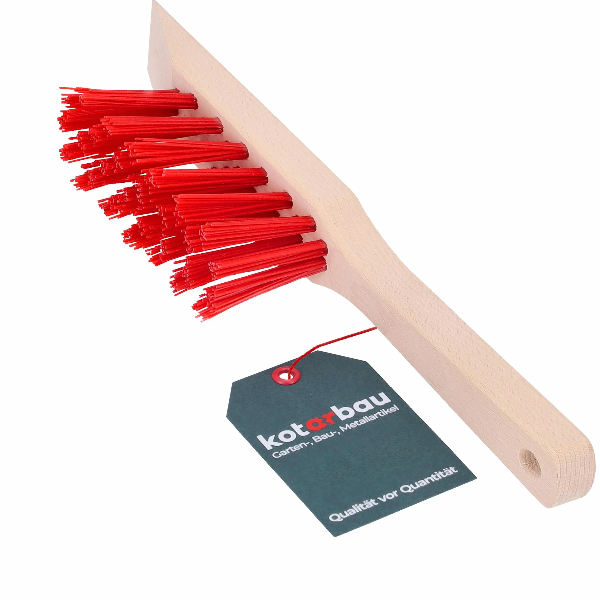 KOTARBAU® Szczotka do czyszczenia kosiarek Drewno i nylon 300 mm