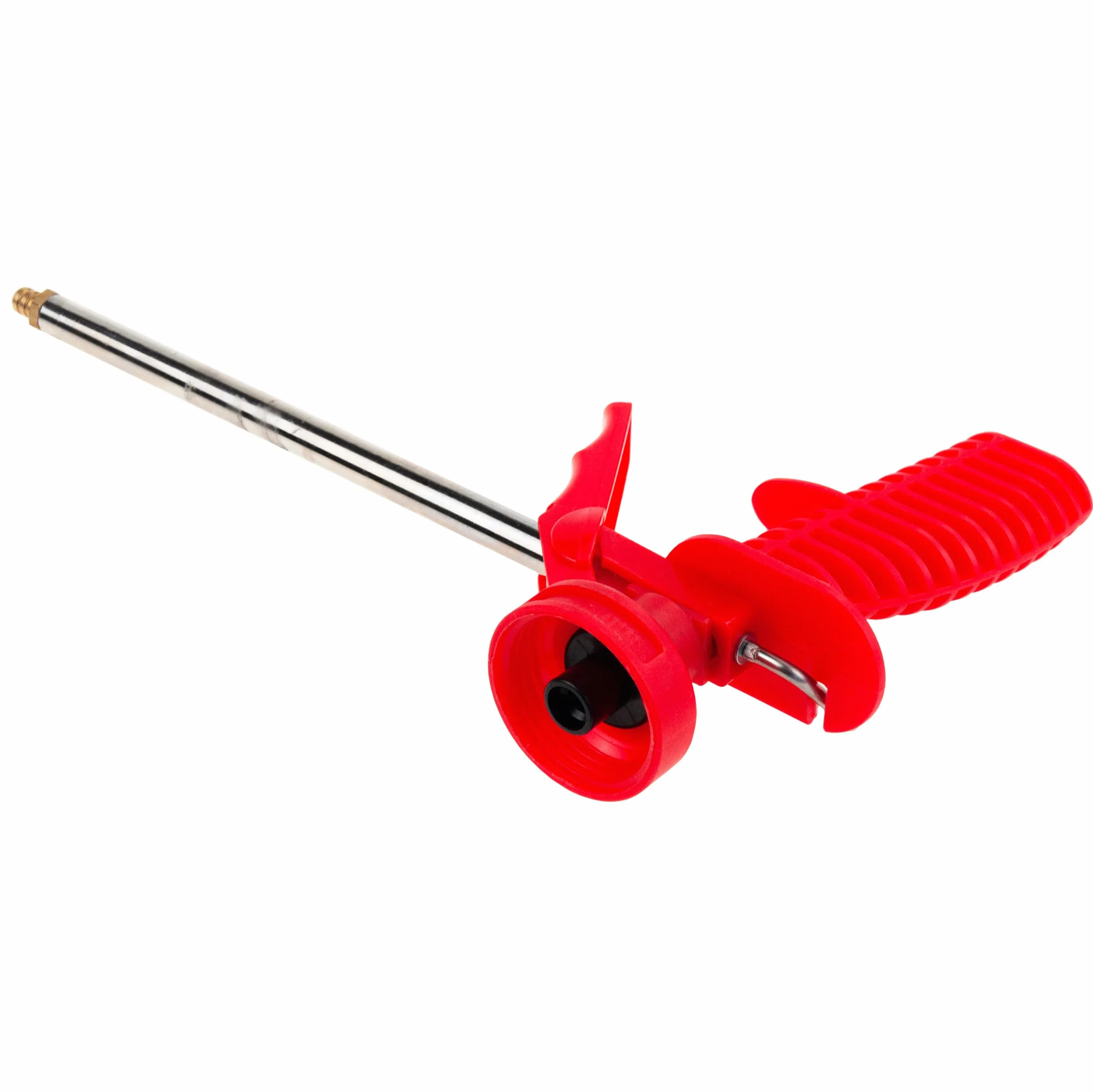 PISTOLET DO PIANKI Z METALOWA MONTAŻĄ Pistolet do pianki budowlanej, pistolet do pianki z metalową montażą, profesjonalna pistolet dozująca z ergonomicznym uchwytem z tworzywa sztucznego, do