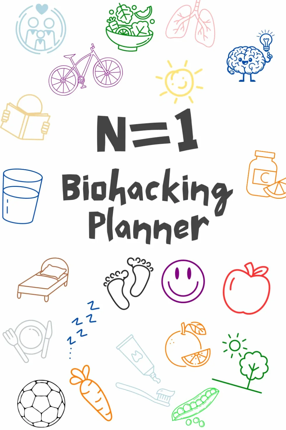 N of One Biohacking Planner for Kids