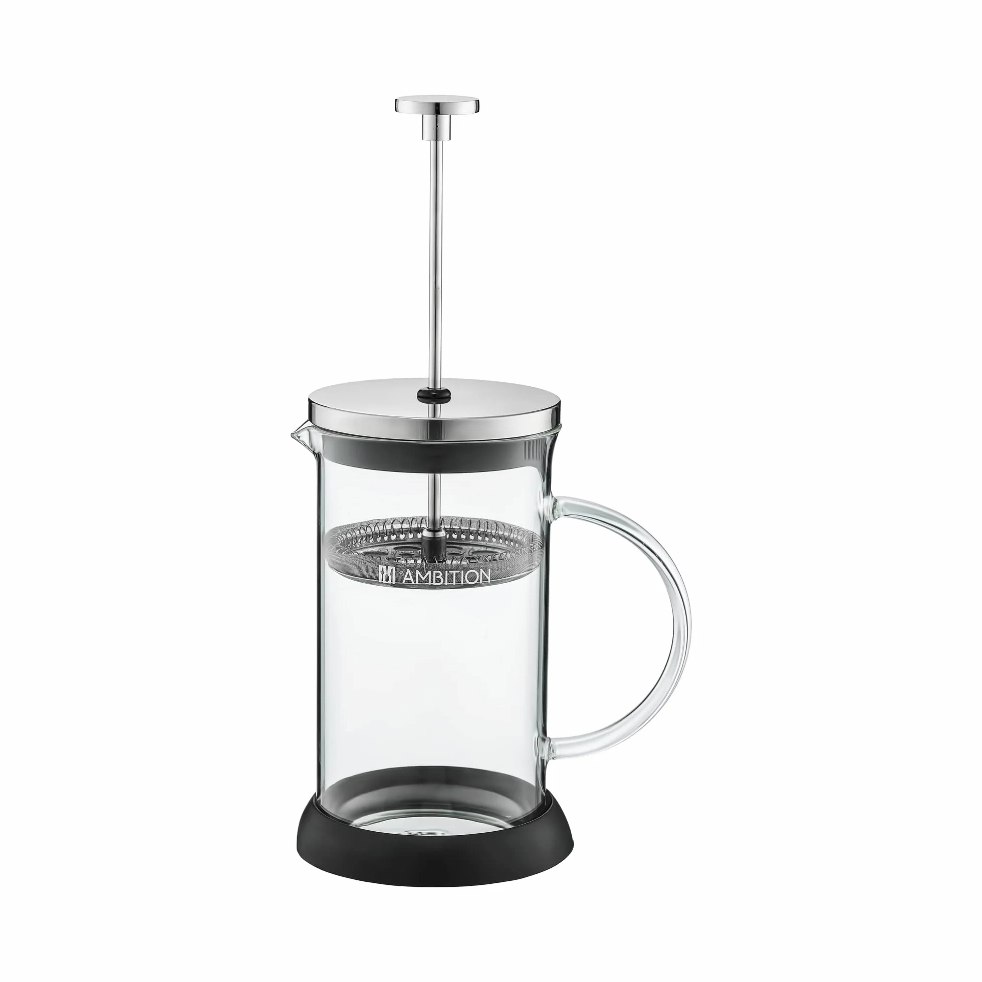 AMBITION French Press zaparzacz do kawy 600 ml szkło borokrzemowe sitko ze stali nierdzewnej