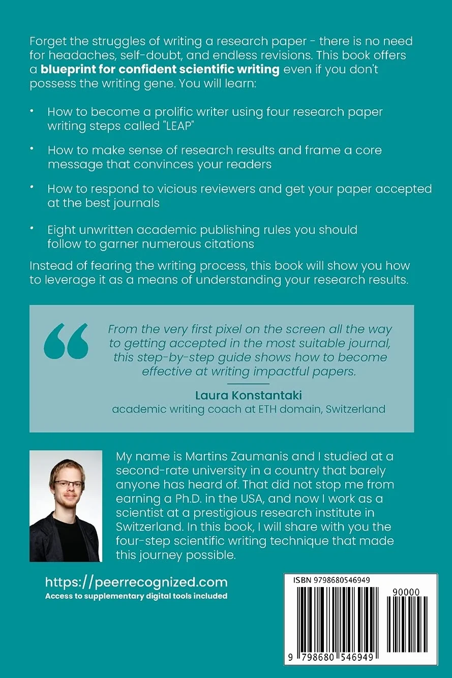 Write an impactful research paper: A scientific writing technique that will shape your academic career