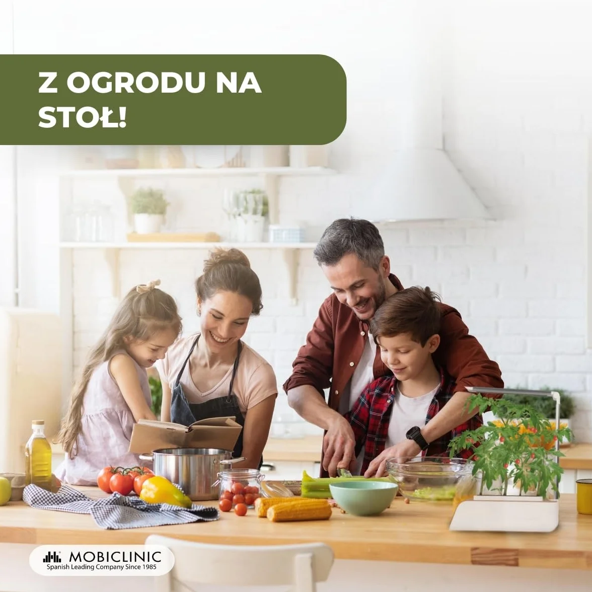 Mobiclinic®, Hydroponiczny system uprawy, Mini-grow, Światł do regulowana wysokość i kąt, Timer wody przypomnienie, Zestaw kiełkowania roślin, Automatyczna dioda led, 4, 5 w
