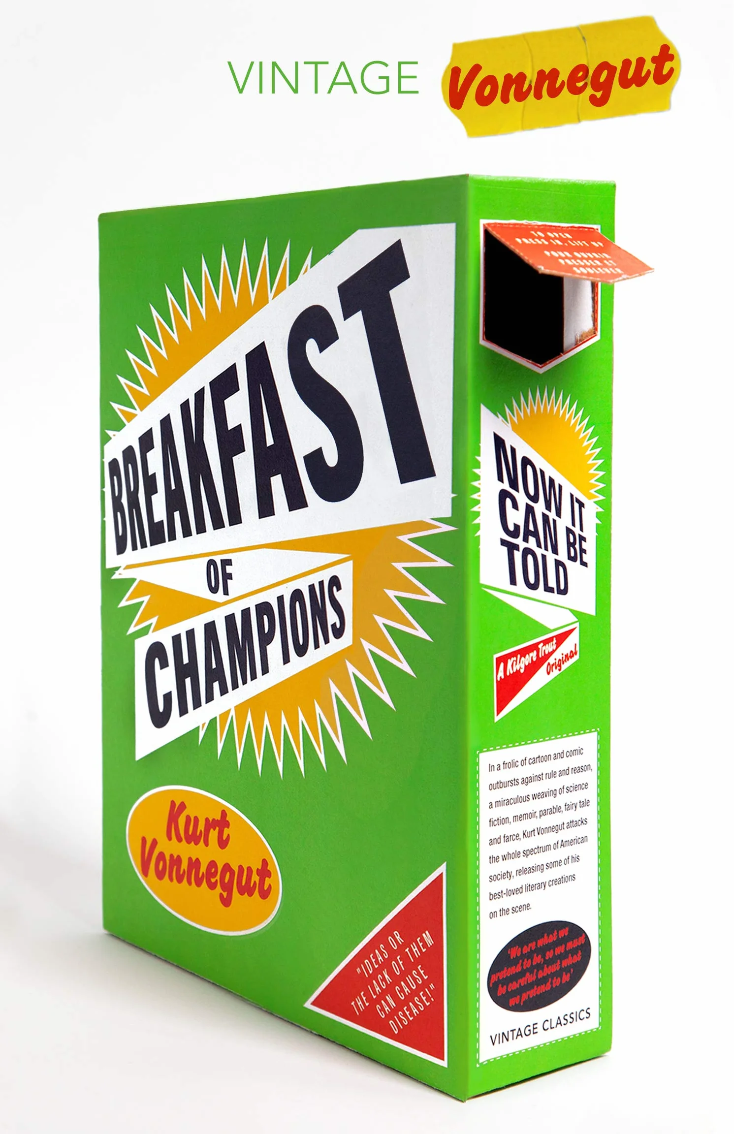 Breakfast of Champions: Discover this iconic novel from the brilliant space-wanderer Kurt Vonnegut - rejacketed in a new, witty series style.