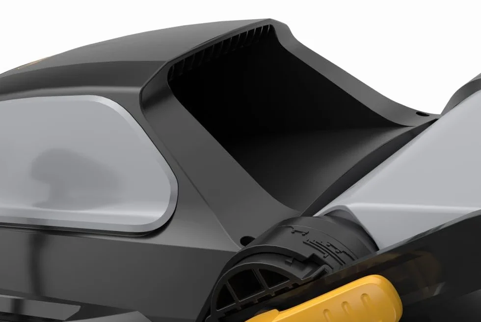 Alpina AL1 34 E elektryczna kosiarka do trawy, szerokość cięcia 34 cm, 1200 W, kosz na trawę 35 l