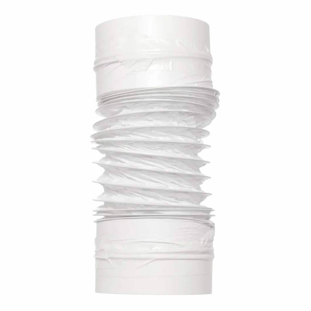 Elastyczne złącze kanałowe 100 mm / 4 cale - okrągłe kanały PVC - rura wentylacyjna, wąż, rura