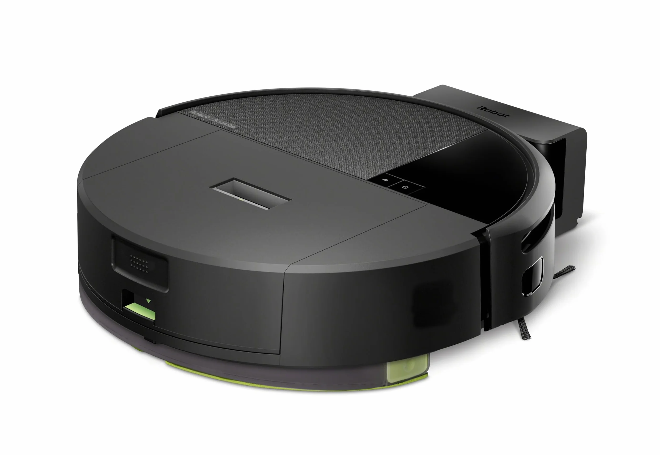iRobot Roomba 205 DustCompactor Combo Robot - Automatycznie zagęszcza zanieczyszczenia wewnątrz robota do 60 dni - Clearview LiDAR - 7KPa - Ładuje i wznawia pracę - SmartScrub - Czarny