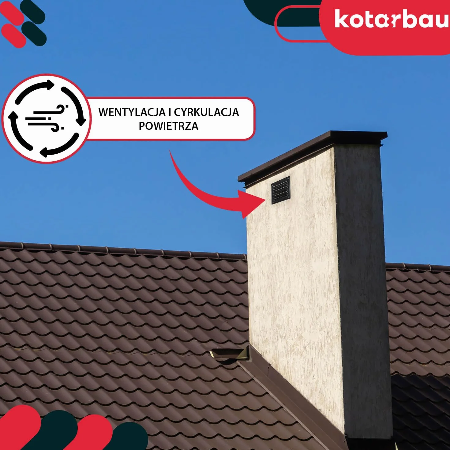 KOTARBAU® Kratka Wentylacyjna - 165 X 165 MM - Wentylacja z Siatką - Stal - Metalowa - Czarna