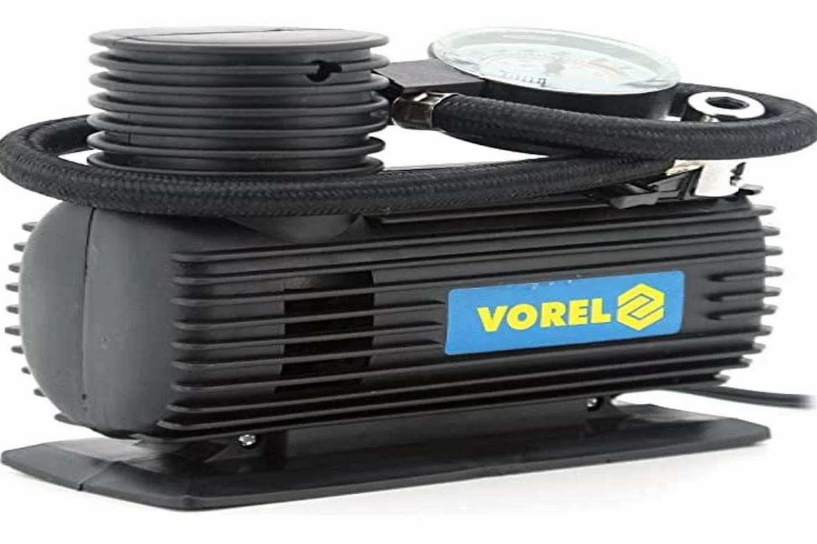 VOREL 82100 mini sprężarka powietrza, czarna