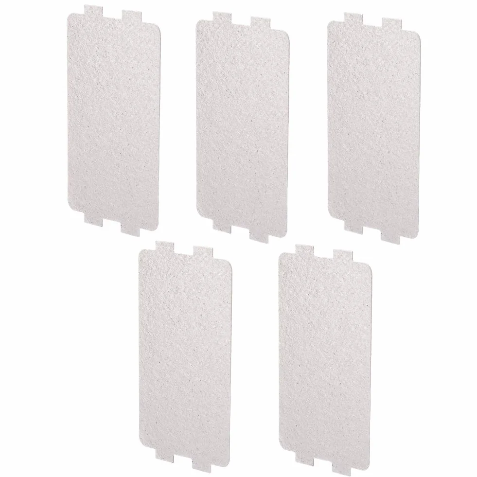 Płyta Mikowa do Kuchenki Mikrofalowej 5 Sztuk 116x64mm Srebrna
