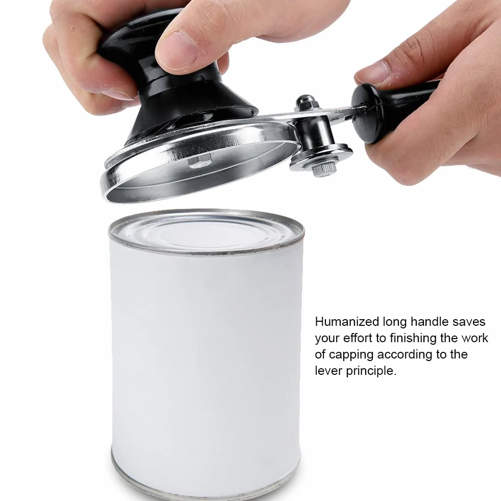 Ręczny Uszczelniacz do Okrągłych Puszek ze Stali Nierdzewnej Szklane Słoiki Naciśnij Narzędzie Uszczelniające Mason Jar Sealer