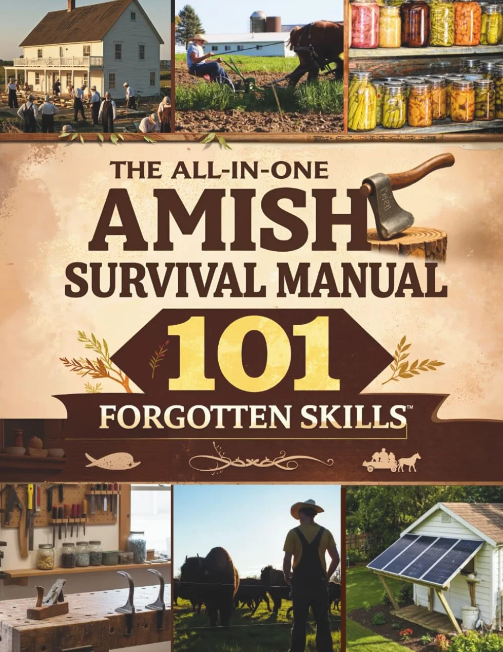 The All-in-One 101 Skills of Amish Survival Manual: Off-Grid Living Solutions for Canning,Herbal Apothecary Medicine, Fermenting, Toolmaking. Self Sufficient Life and How to Live It
