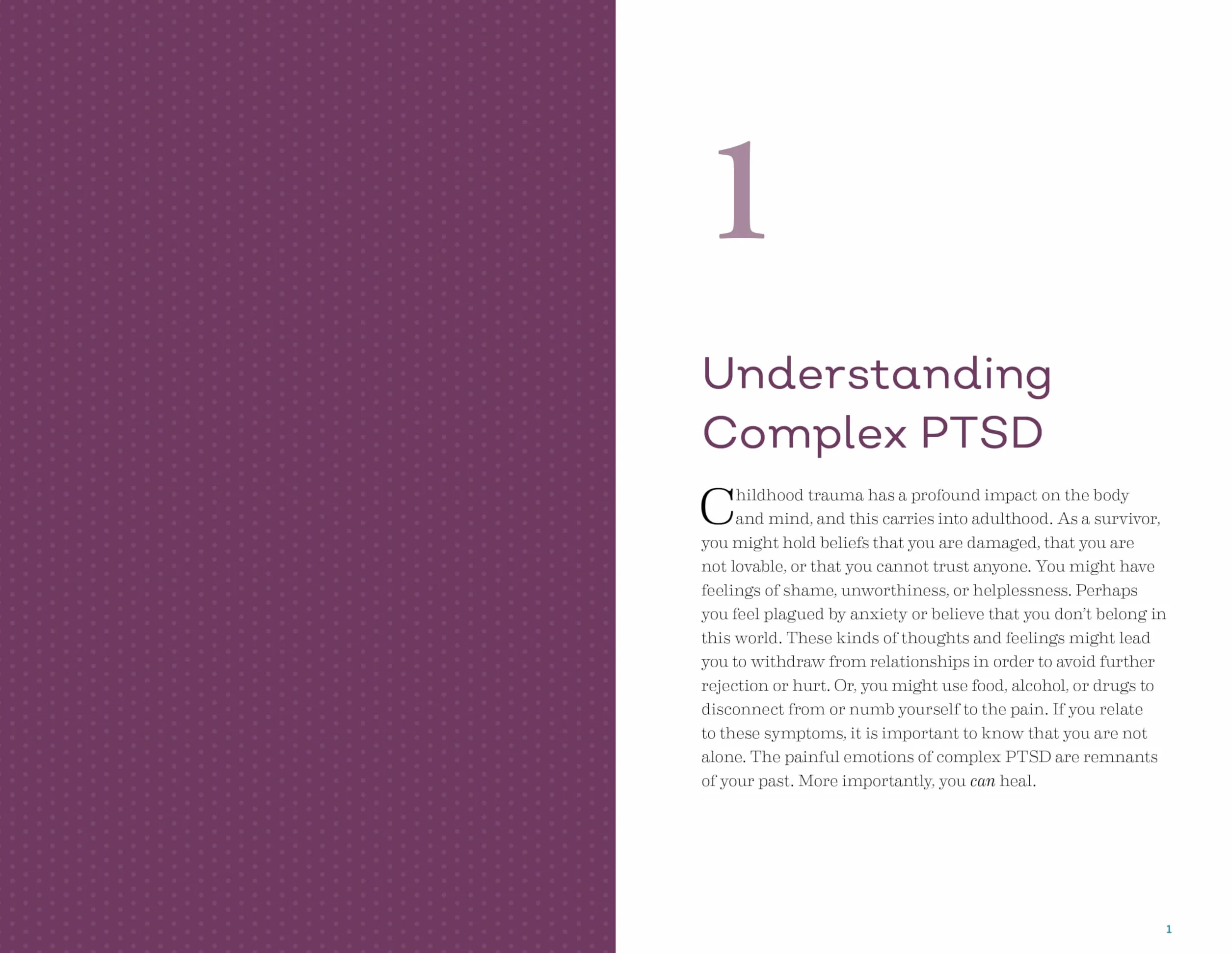 A Practical Guide to Complex Ptsd: Compassionate Strategies to Begin Healing from Childhood Trauma