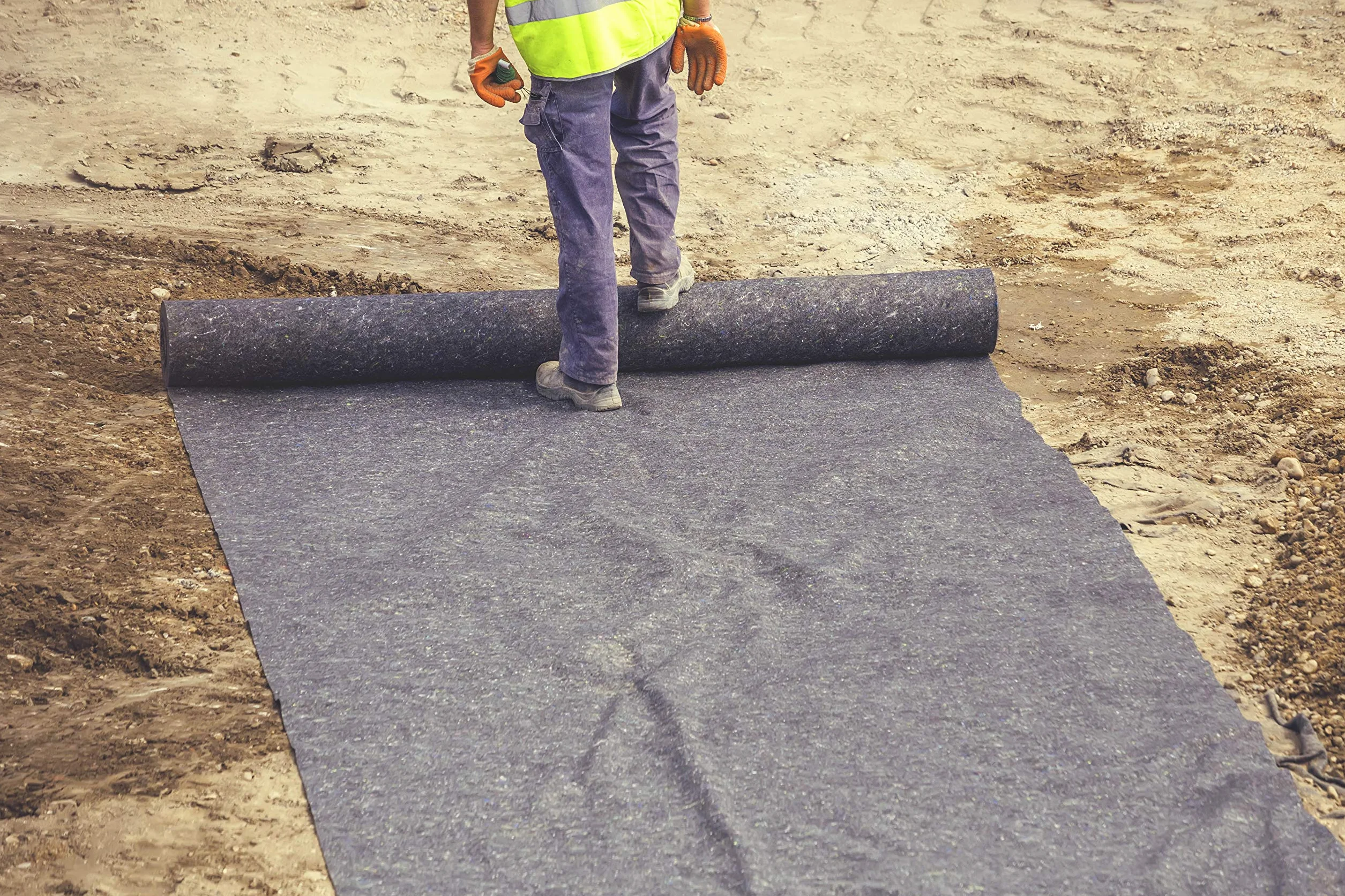 Aquagart Włóknina do oczek wodnych 10m² 500g Włóknina ochronna do oczek wodnych o szerokości 2m