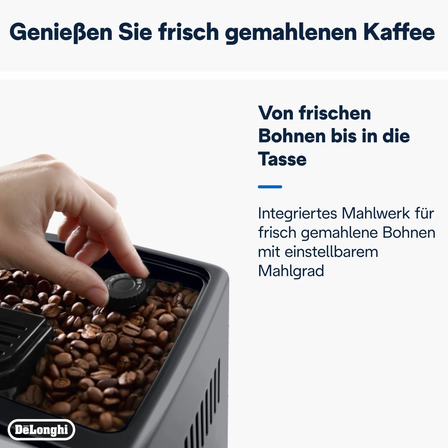 De'Longhi Dinamica Plus ECAM 370.70.B automatyczny ekspres do kawy LatteCrema, dotykowy wyświetlacz 3,5'' TFT, czarny