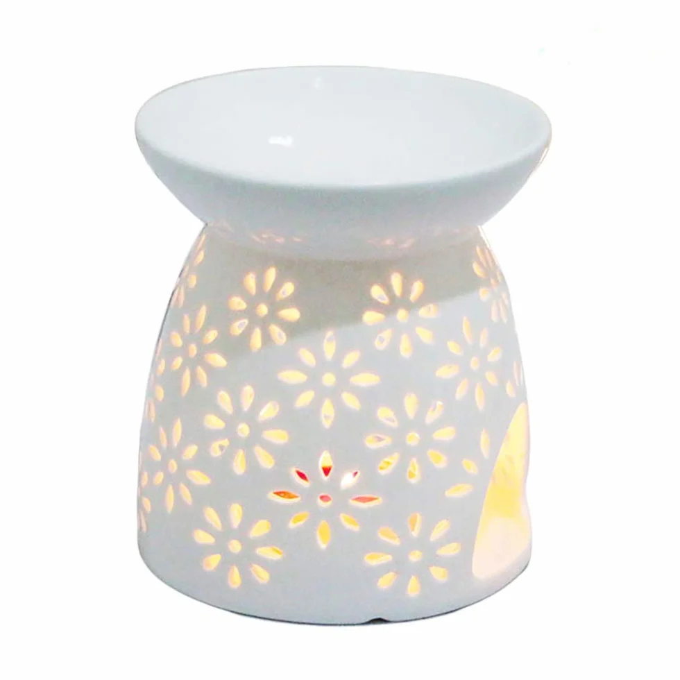 Teelichthalter f¨¹r die Nacht, Keramik, f¨¹r Essenz, Duftkerze, Aromatherapie, Ofen, ?l, Diffusor, Teelichthalter 1#