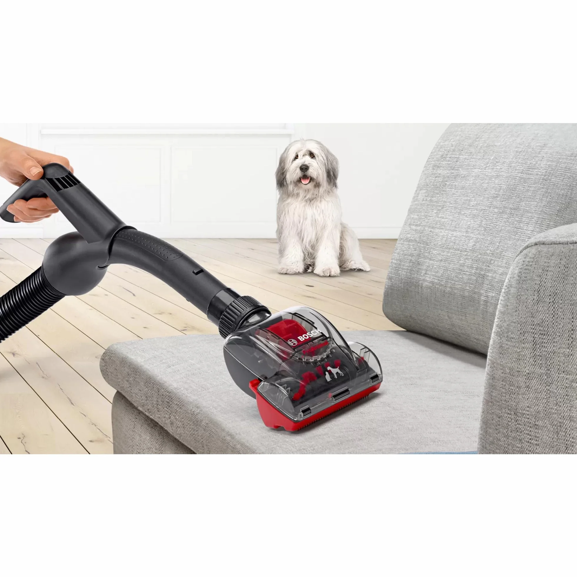 Bosch Hausgeräte Seria 6 Odkurzacz Workowy, Czerwony, 600W 240V