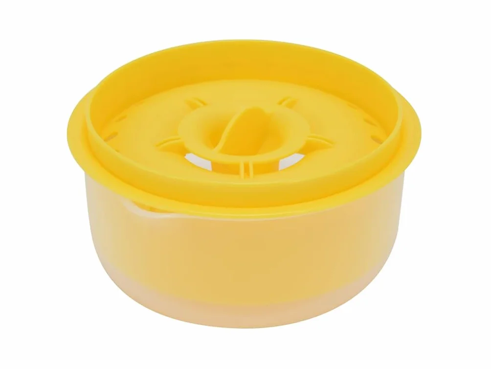 Separator do jajek mini, rozdzielacz białek i żółtek, narzędzie kuchenne żółty